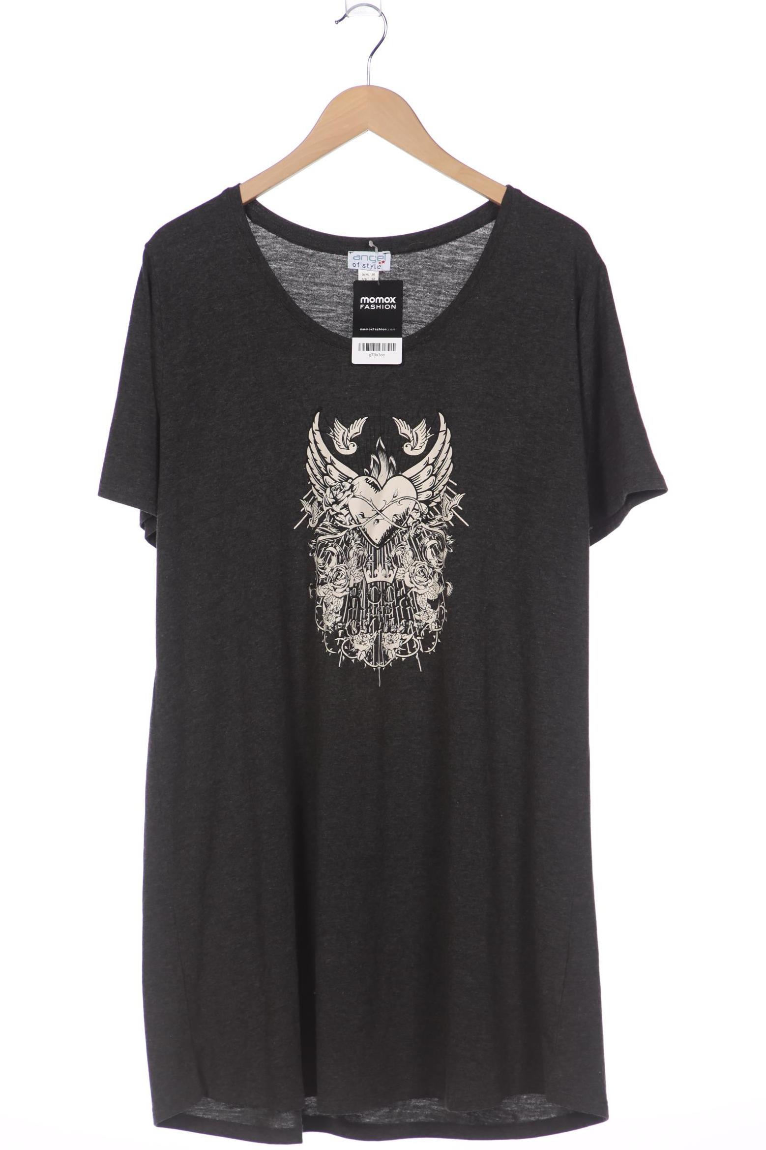 

Angel of Style Damen T-Shirt, grau, Gr. 50