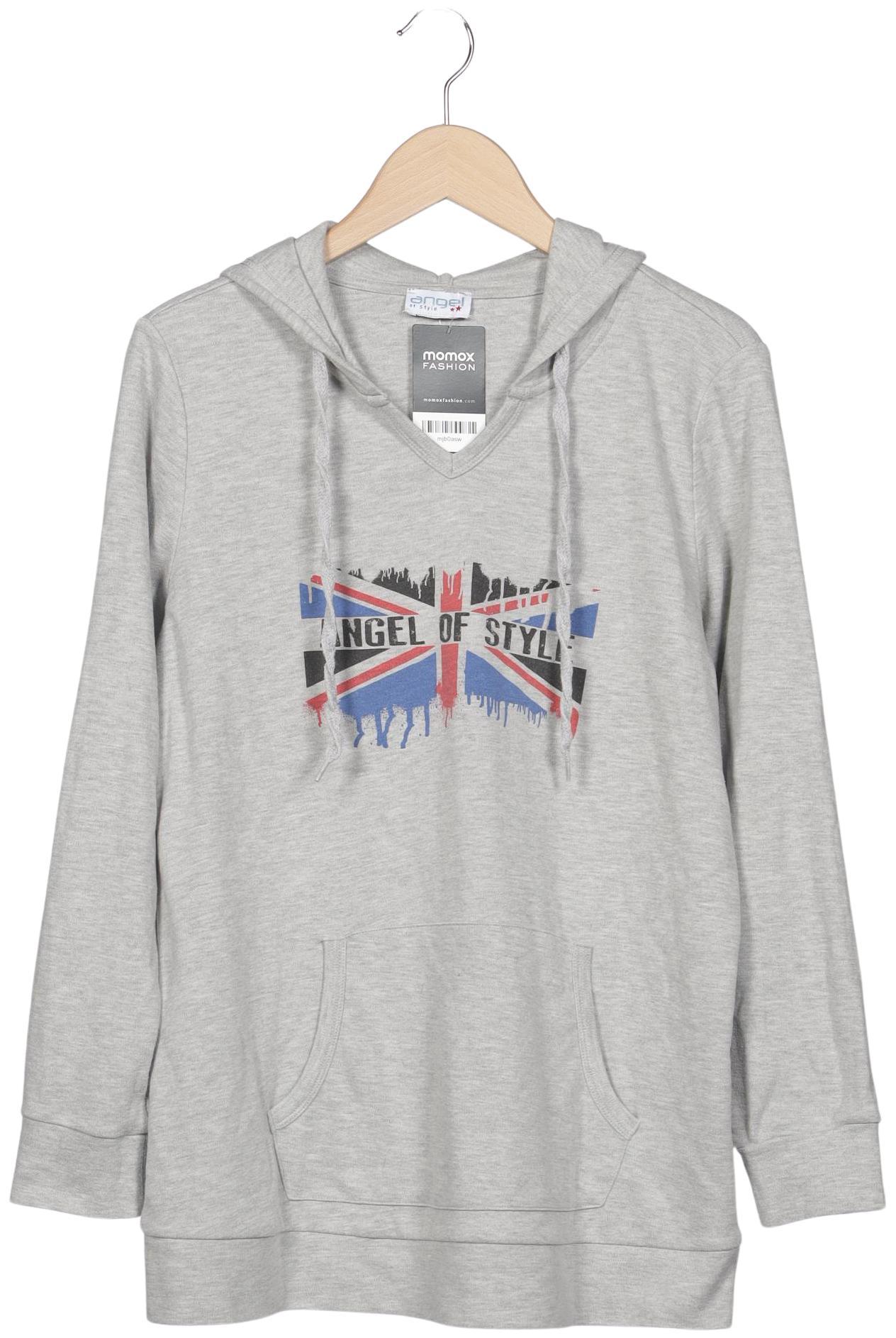 

Angel of Style Damen Kapuzenpullover, grau, Gr. 46