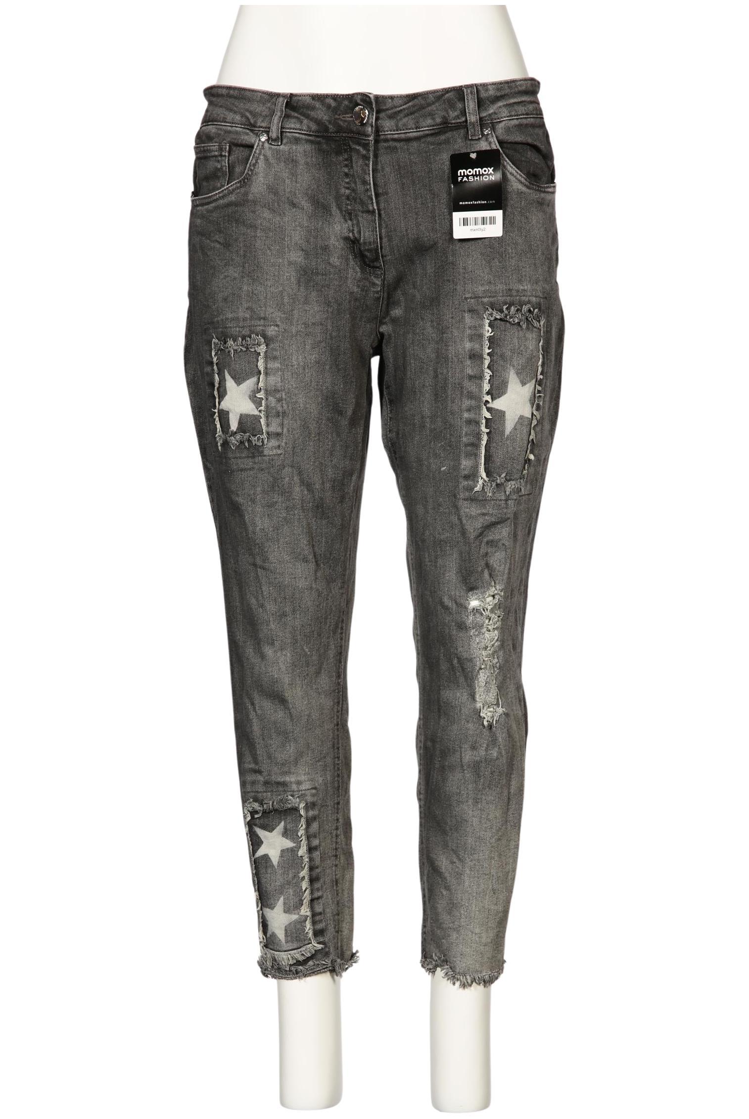 

Angel of Style Damen Jeans, grau, Gr. 46