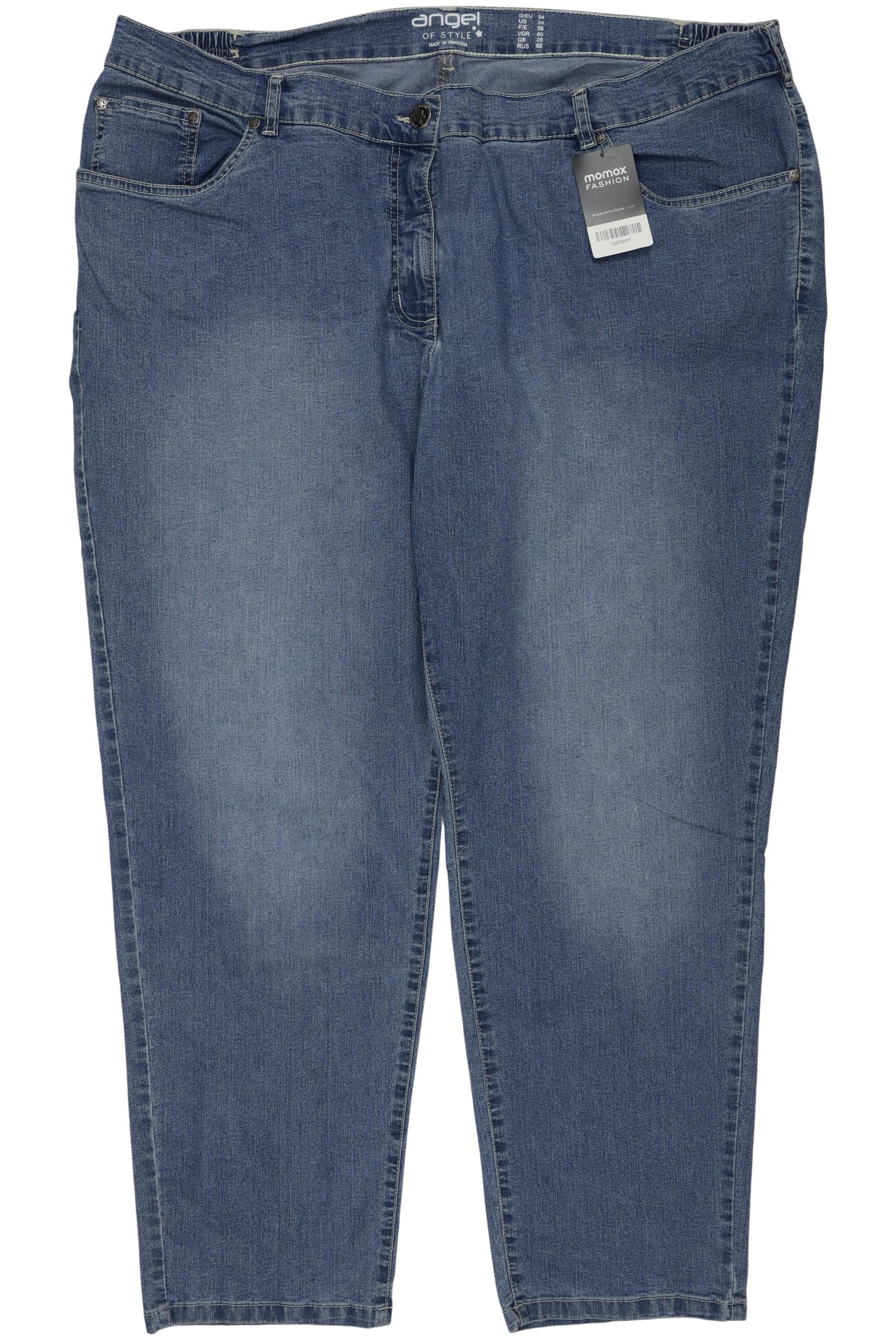 

Angel of Style Damen Jeans, blau, Gr. 54