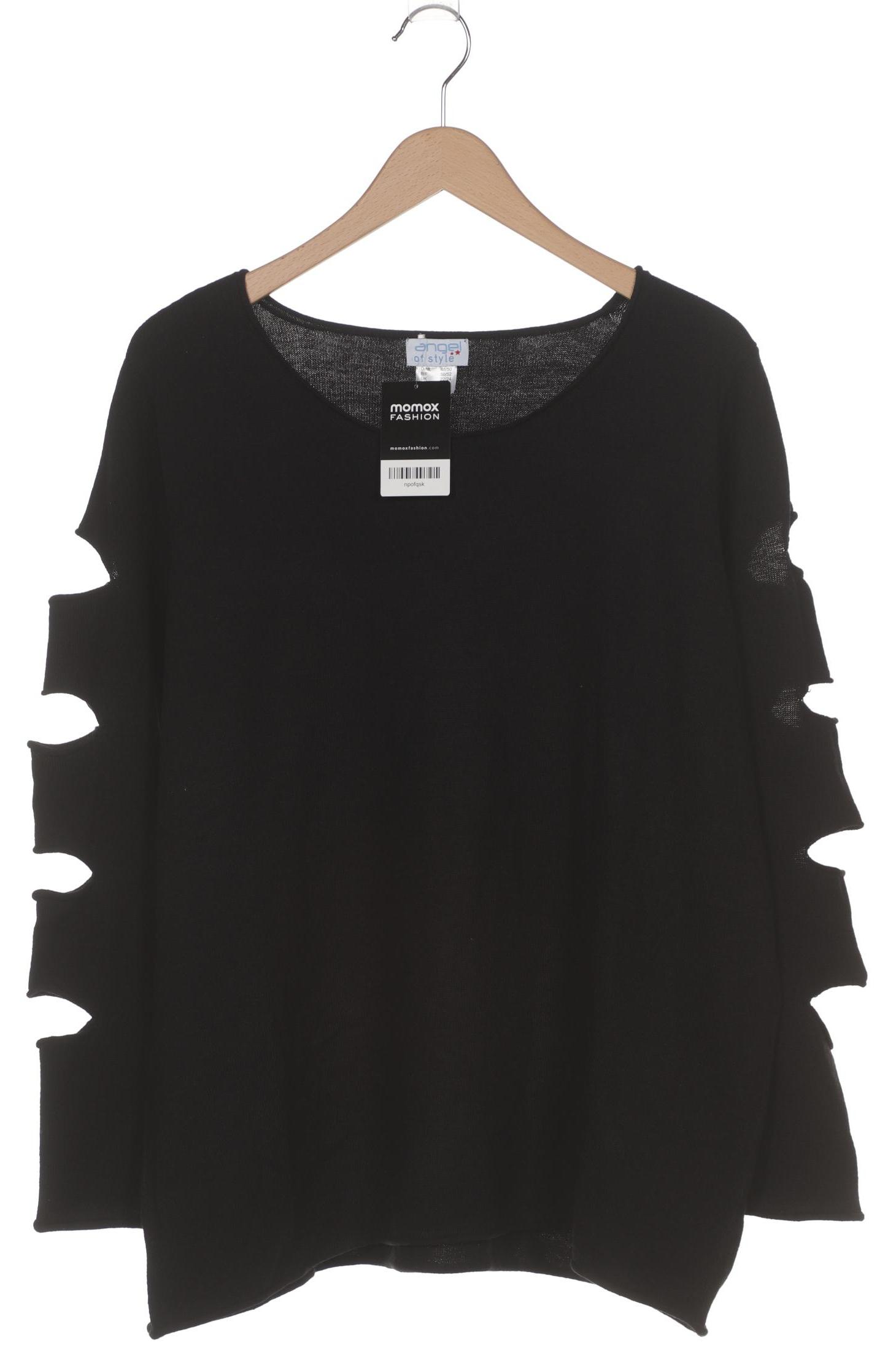 

Angel of Style Damen Pullover, schwarz, Gr. 48