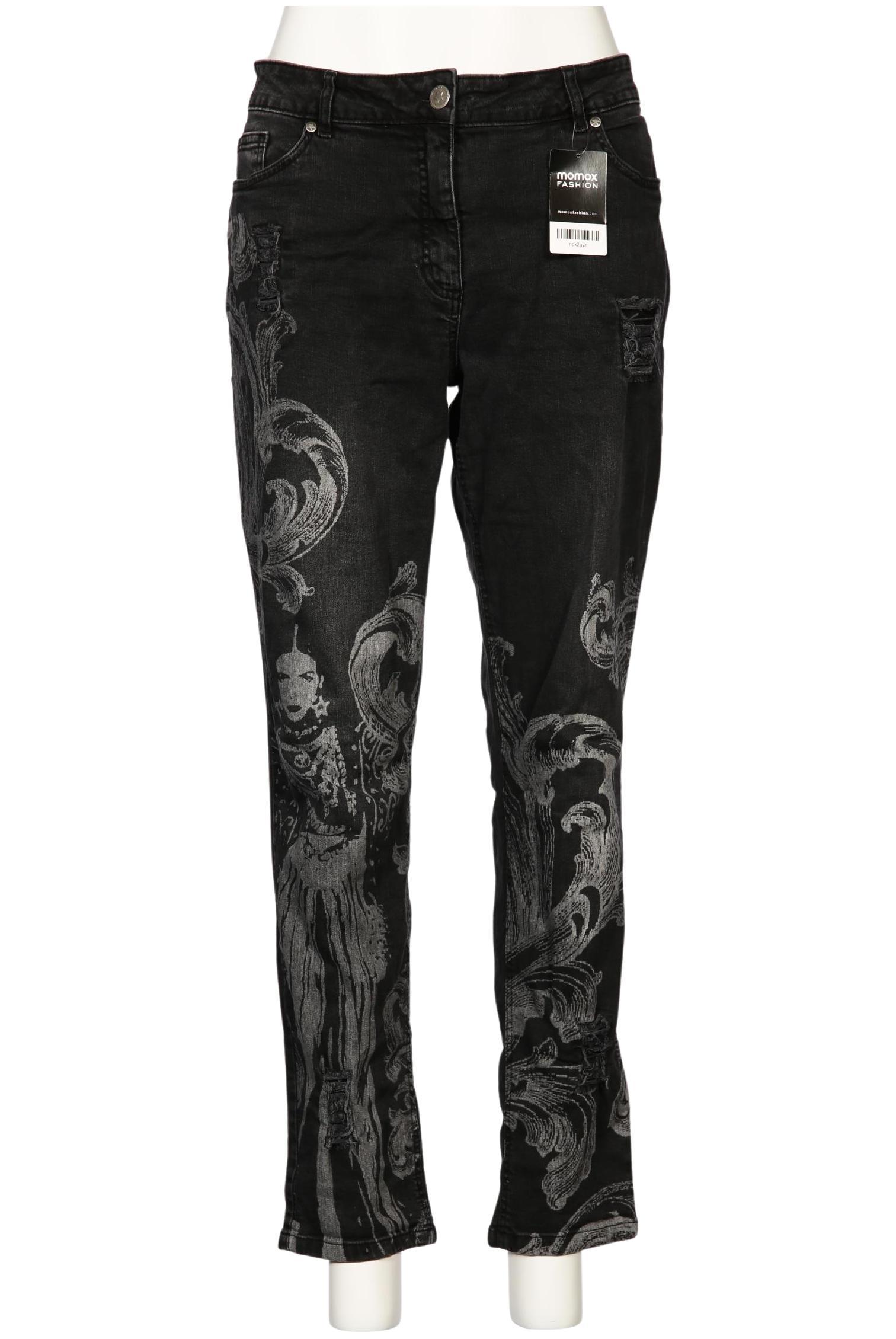 

Angel of Style Damen Jeans, schwarz, Gr. 46