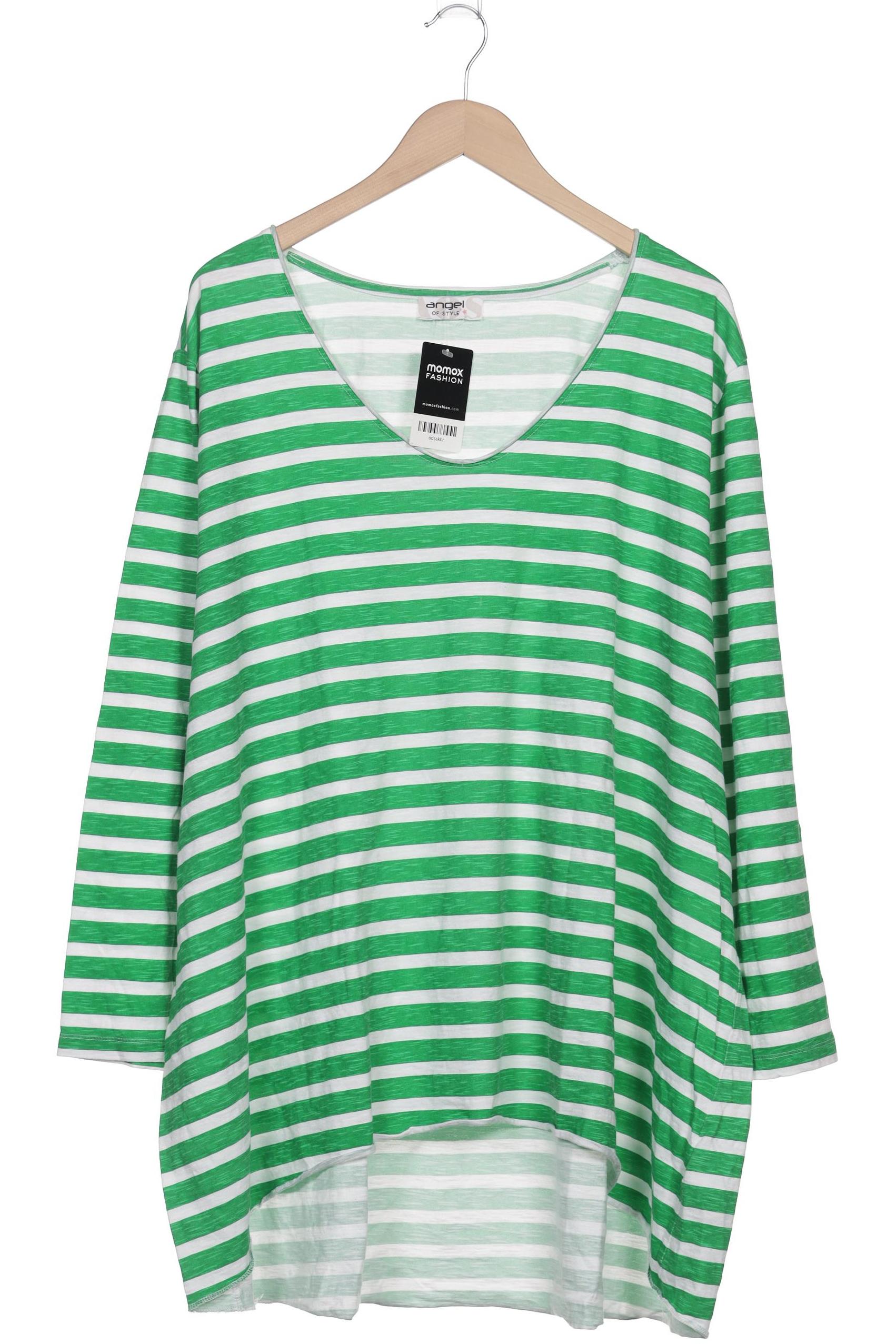 

Angel of Style Damen Langarmshirt, grün, Gr. 48