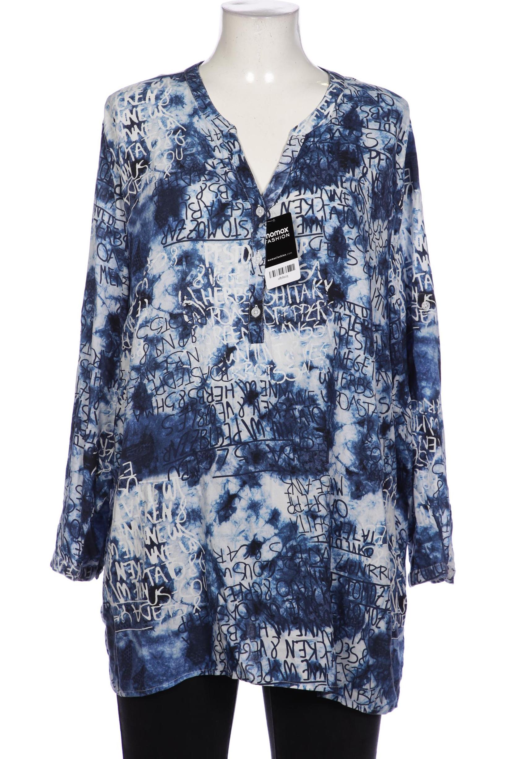 

Angel of Style Damen Bluse, blau, Gr. 52