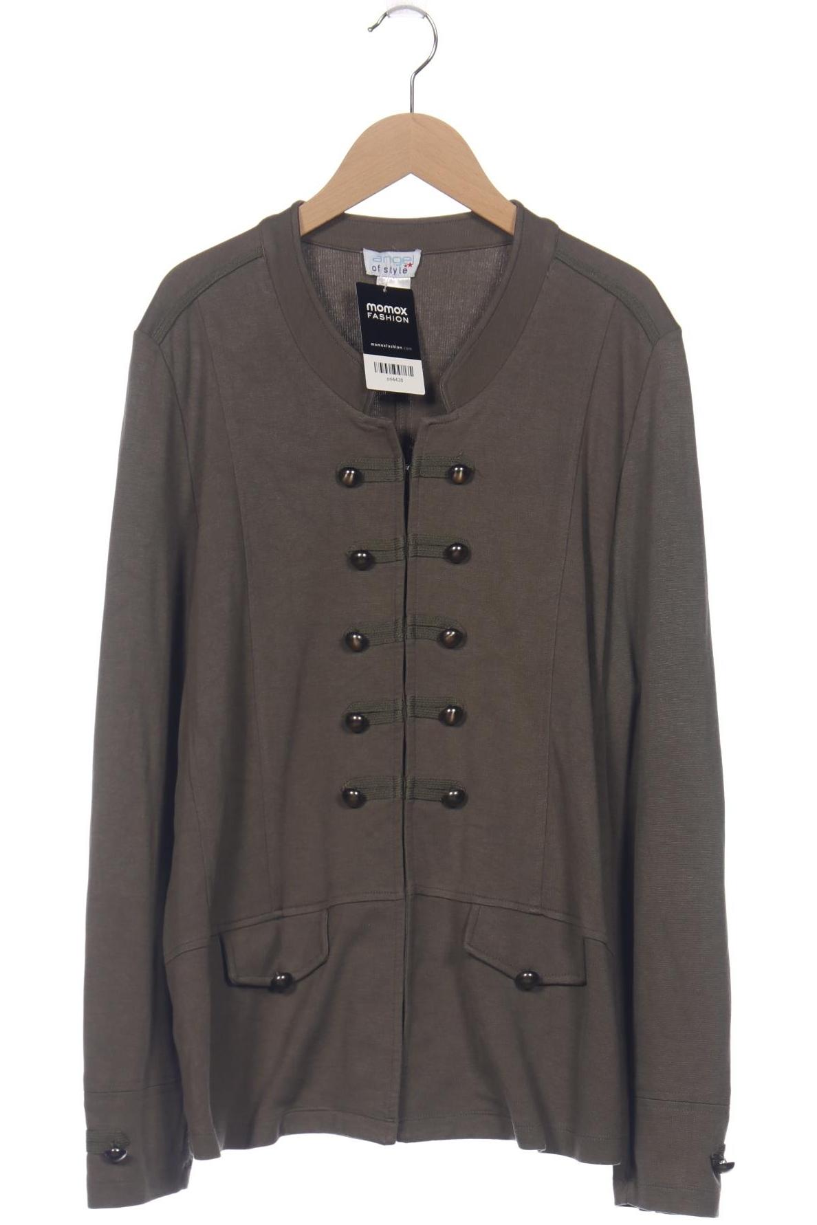 

Angel of Style Damen Strickjacke, grün, Gr. 46