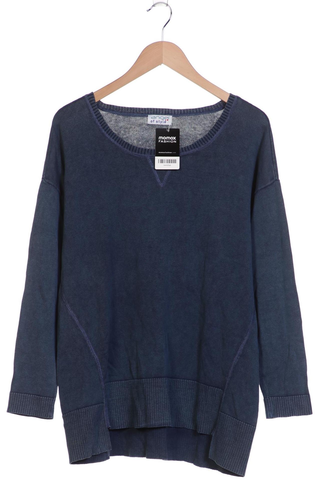 

Angel of Style Damen Pullover, blau, Gr. 46