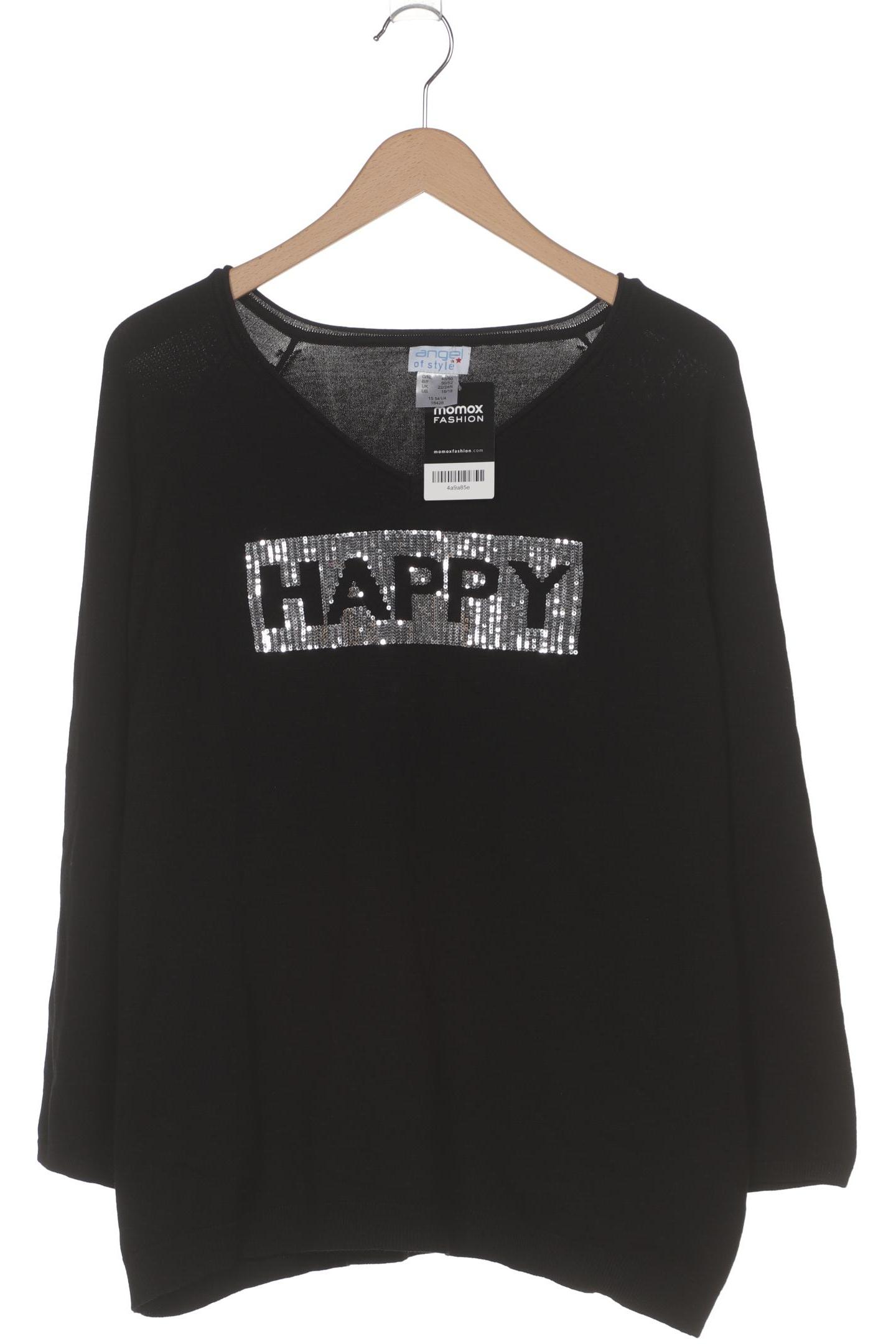 

Angel of Style Damen Pullover, schwarz, Gr. 48
