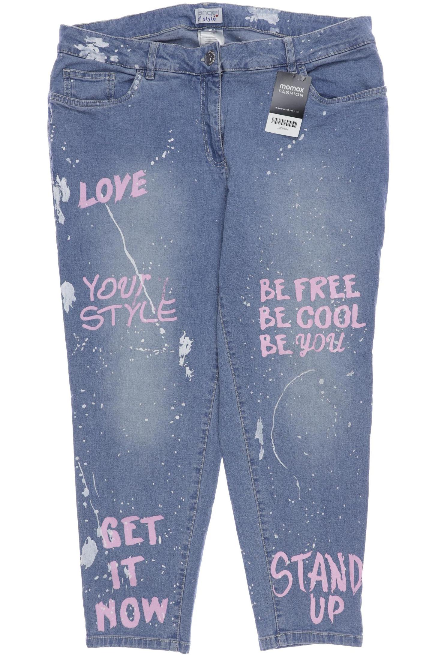 

Angel of Style Damen Jeans, blau, Gr. 46