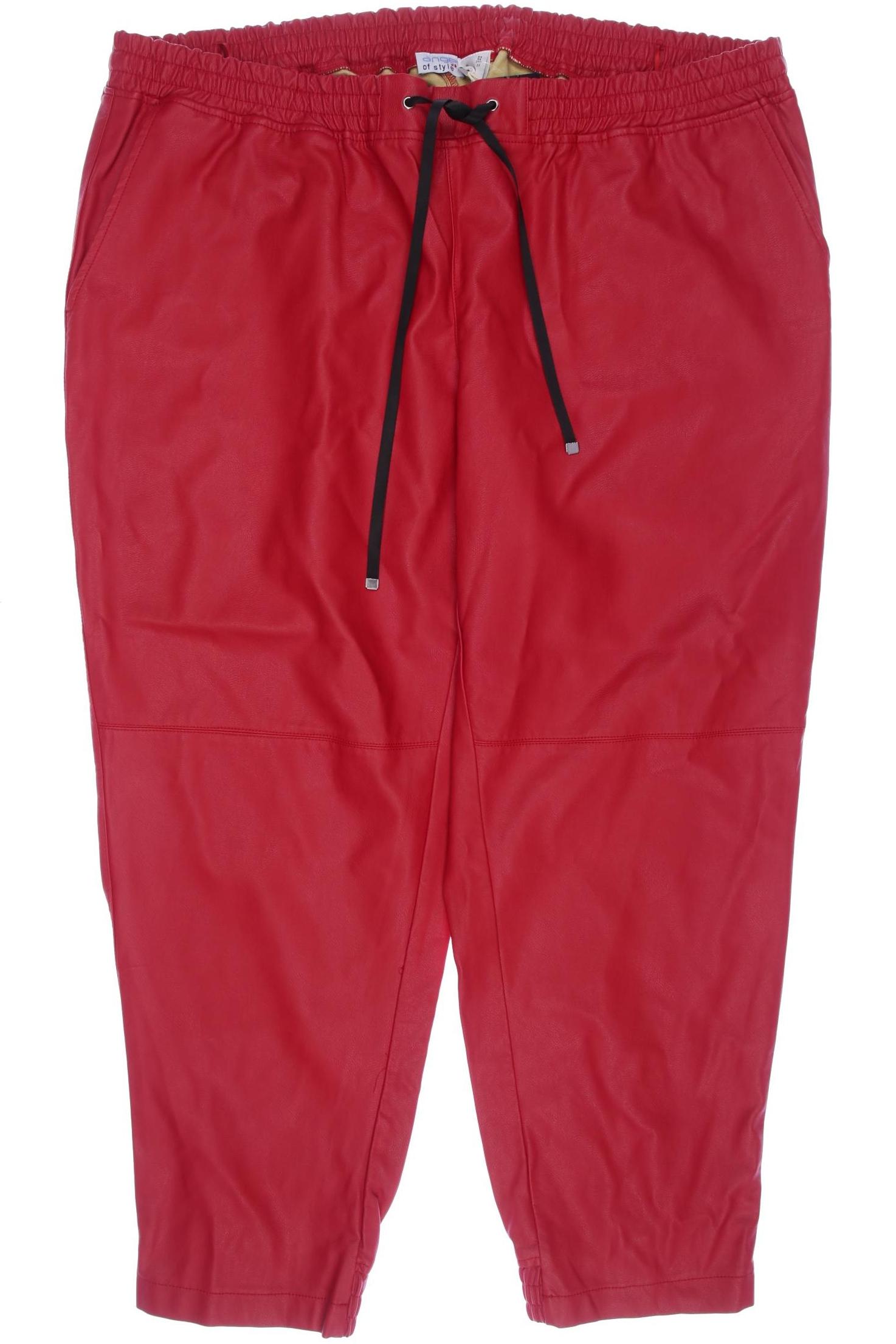 

Angel of Style Damen Stoffhose, rot, Gr. 54