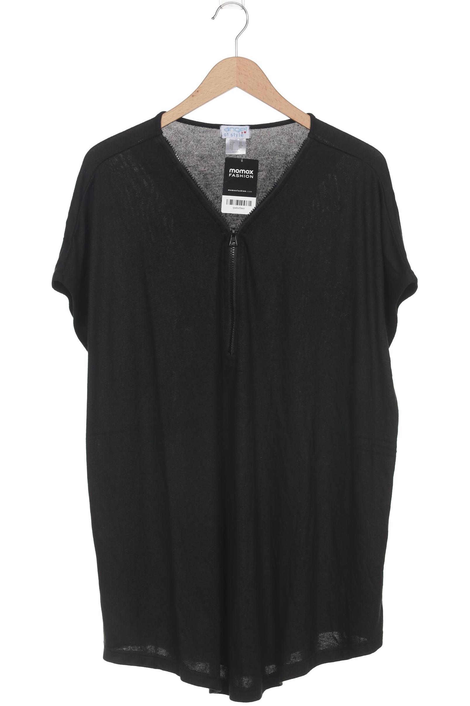 

Angel of Style Damen T-Shirt, schwarz, Gr. 52