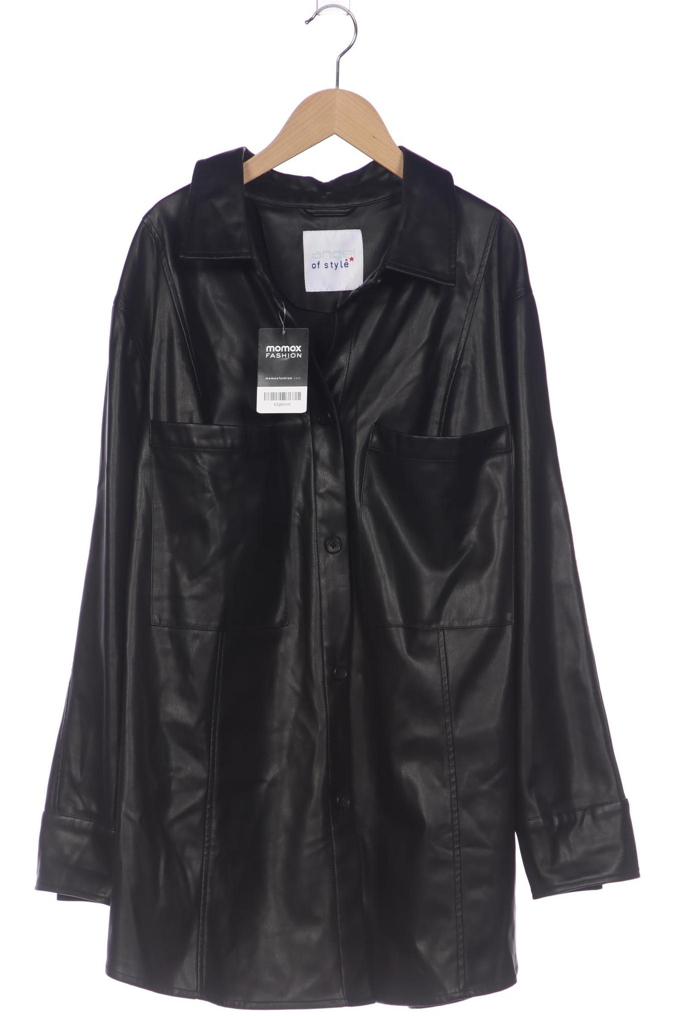 

Angel of Style Damen Jacke, schwarz, Gr. 46