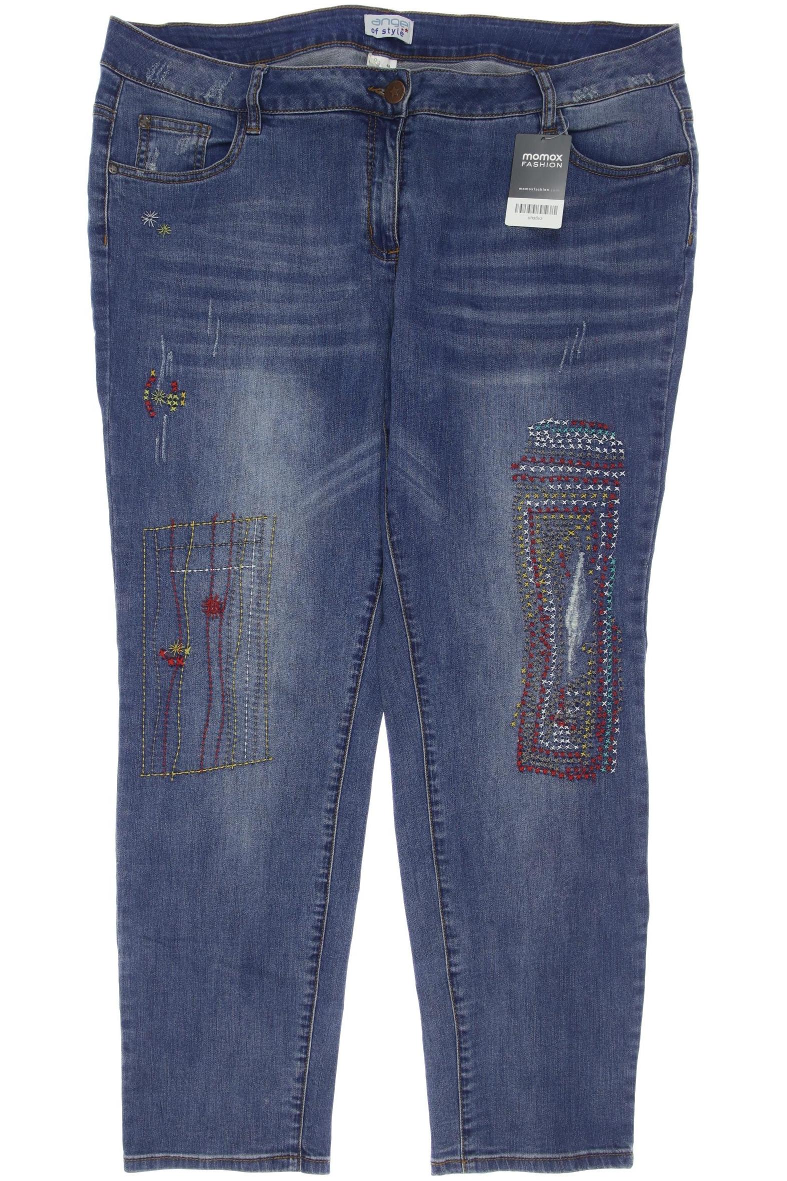 

Angel of Style Damen Jeans, blau, Gr. 48