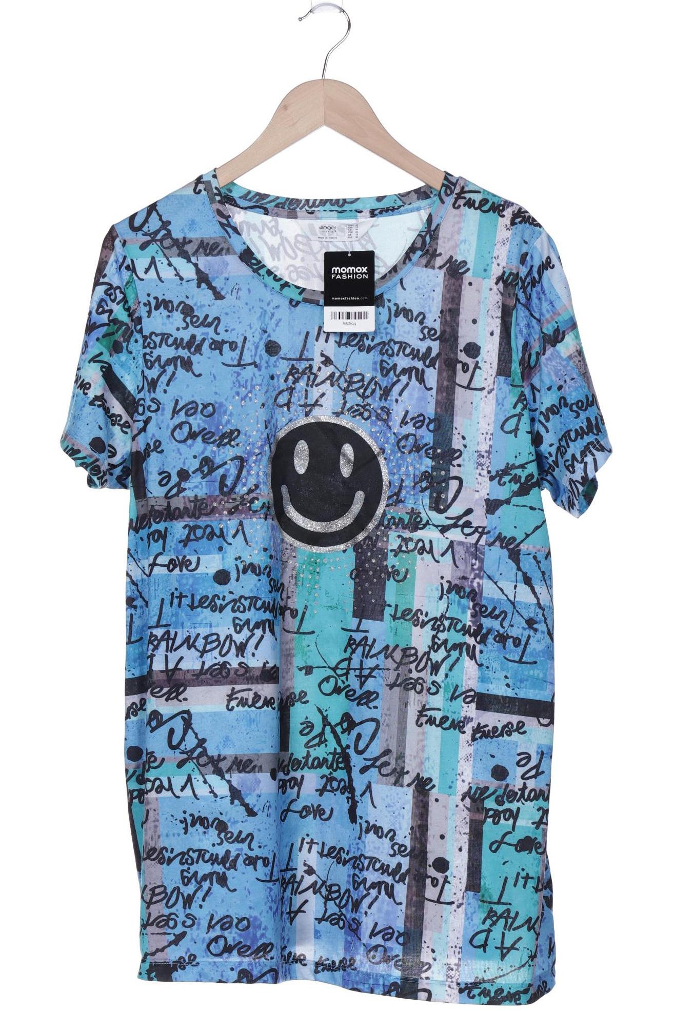 

Angel of Style Damen T-Shirt, blau, Gr. 44