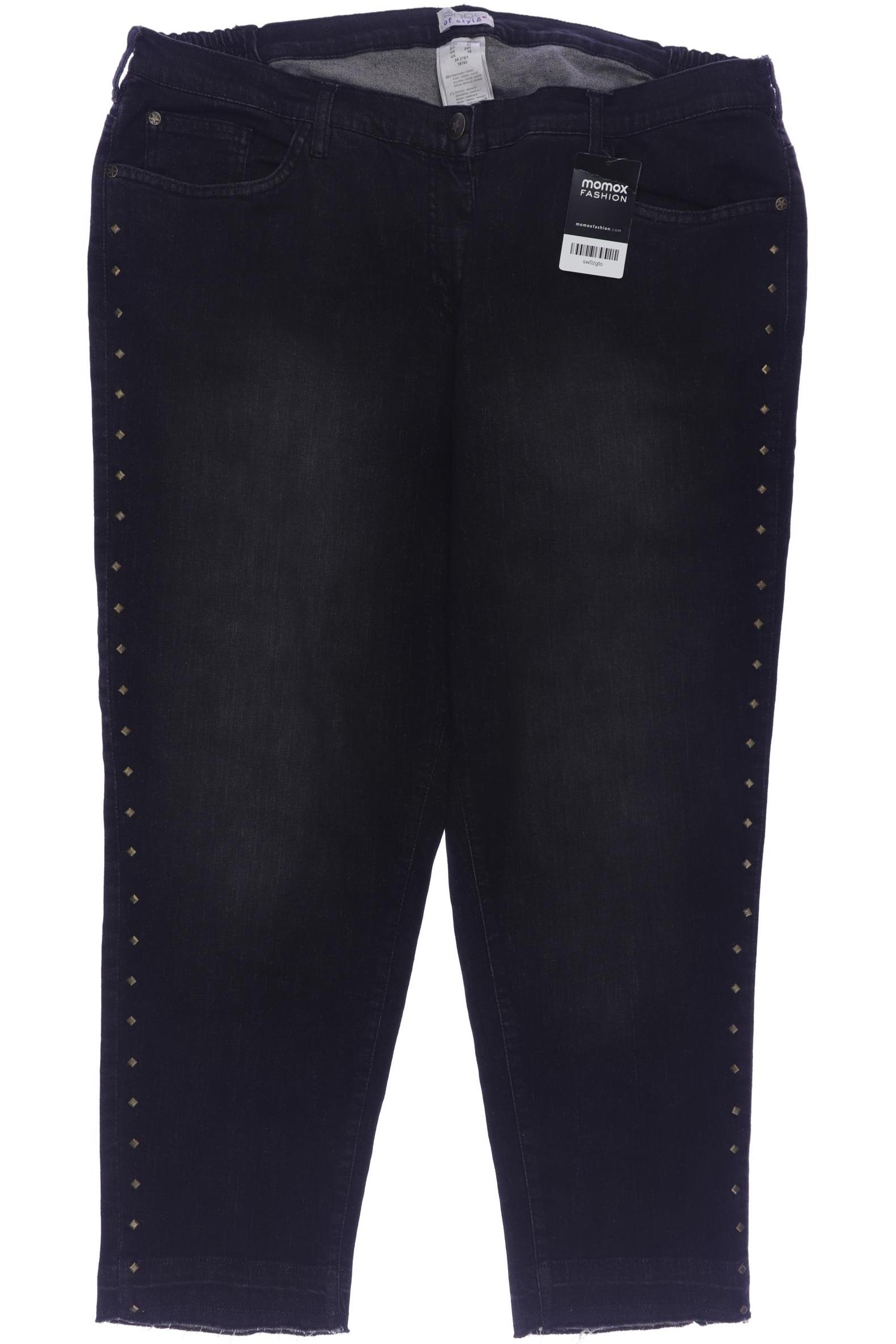 

Angel of Style Damen Jeans, grau, Gr. 50