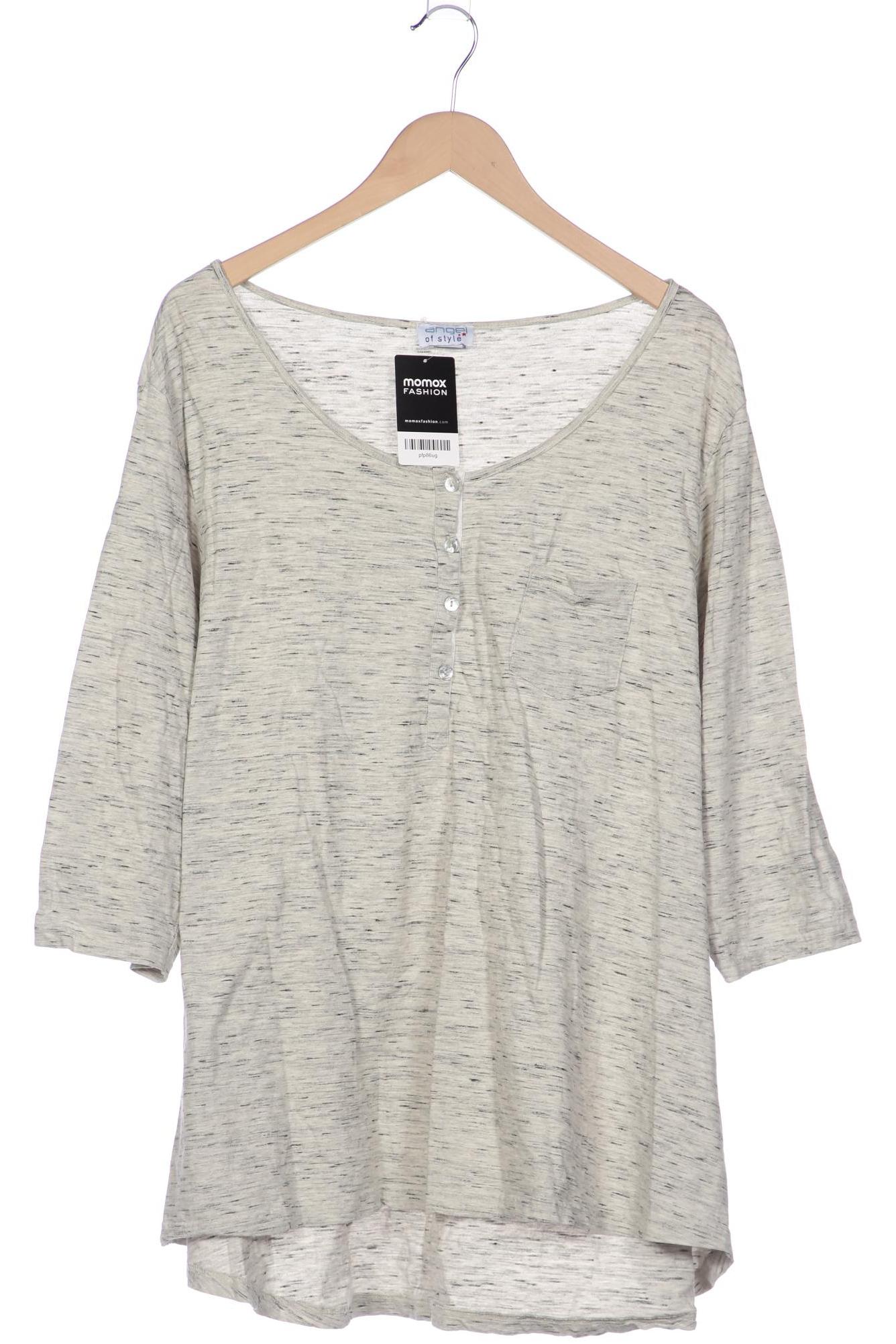 

Angel of Style Damen Langarmshirt, grau, Gr. 52