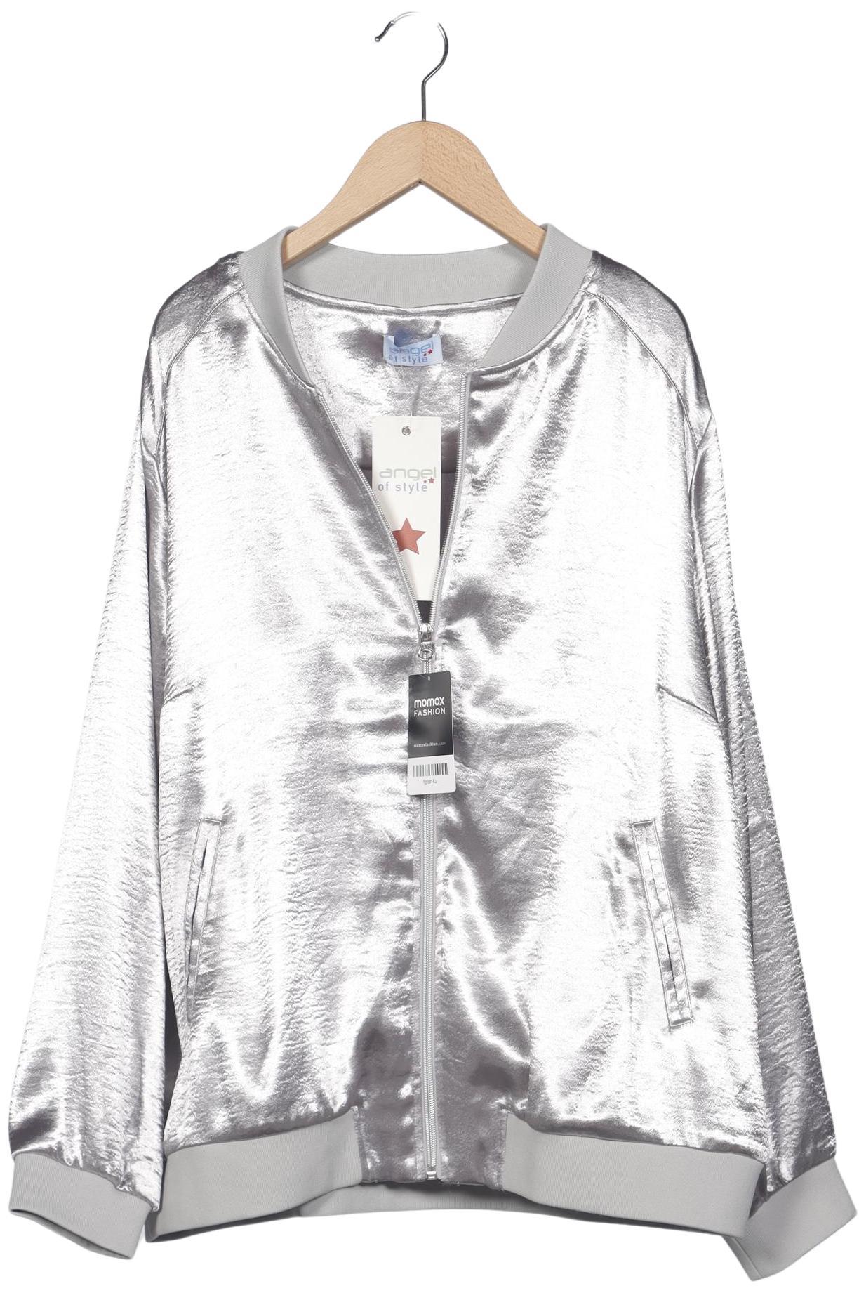 

Angel of Style Damen Jacke, silber, Gr. 44