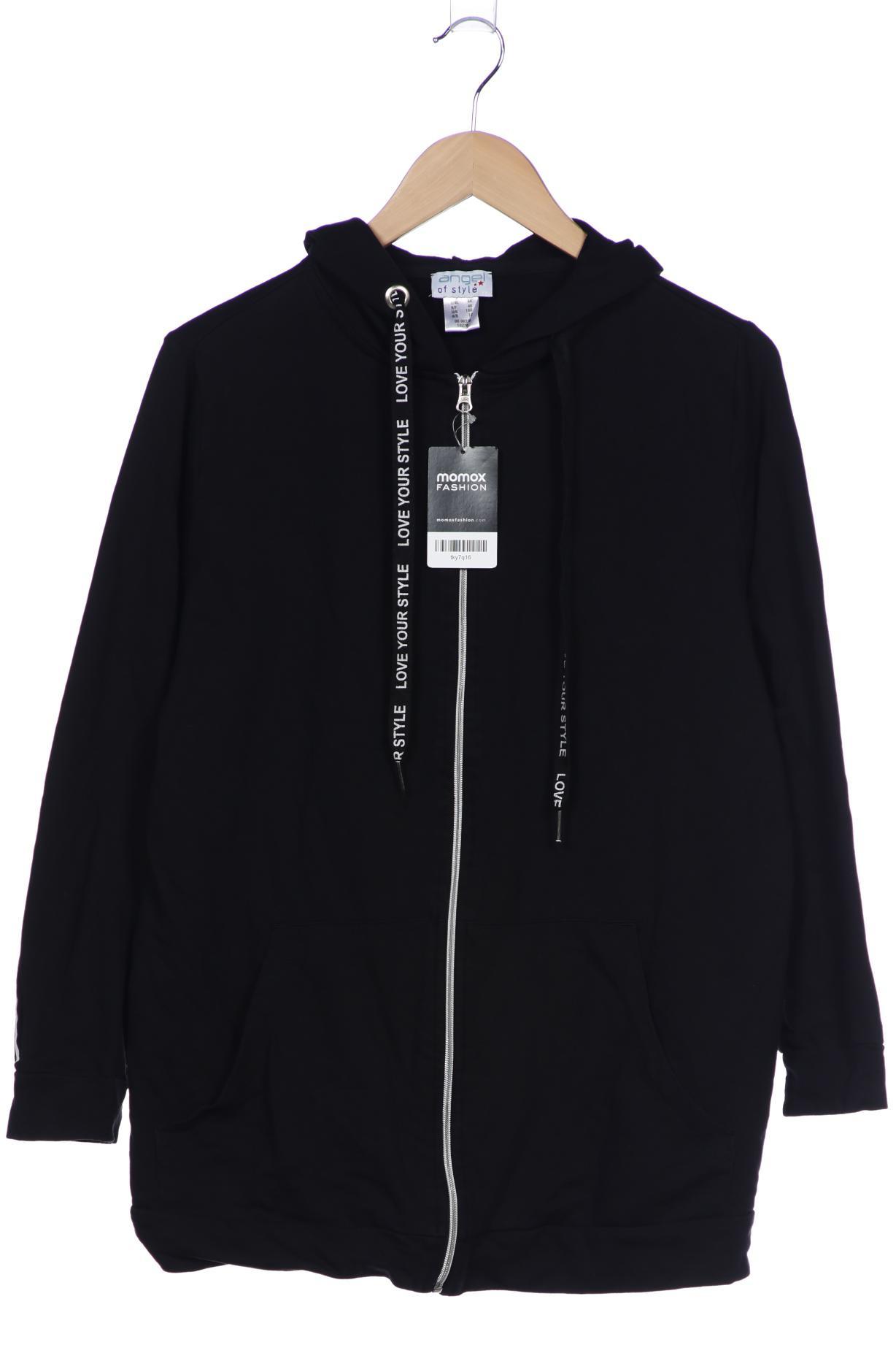 

Angel of Style Damen Kapuzenpullover, schwarz, Gr. 44