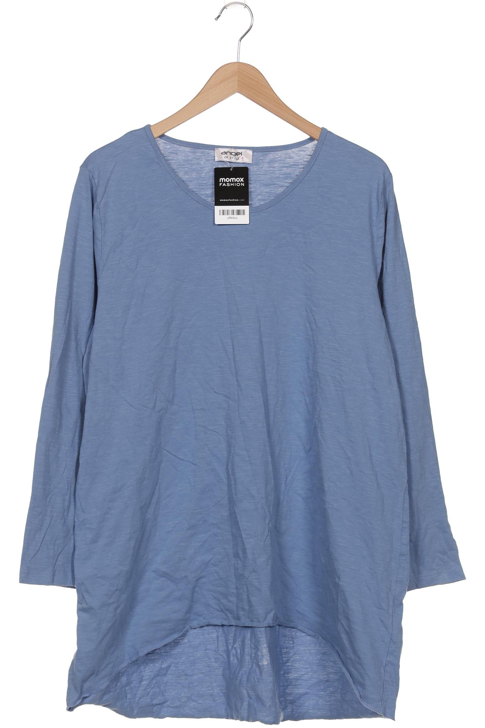 

Angel of Style Damen Langarmshirt, blau, Gr. 48