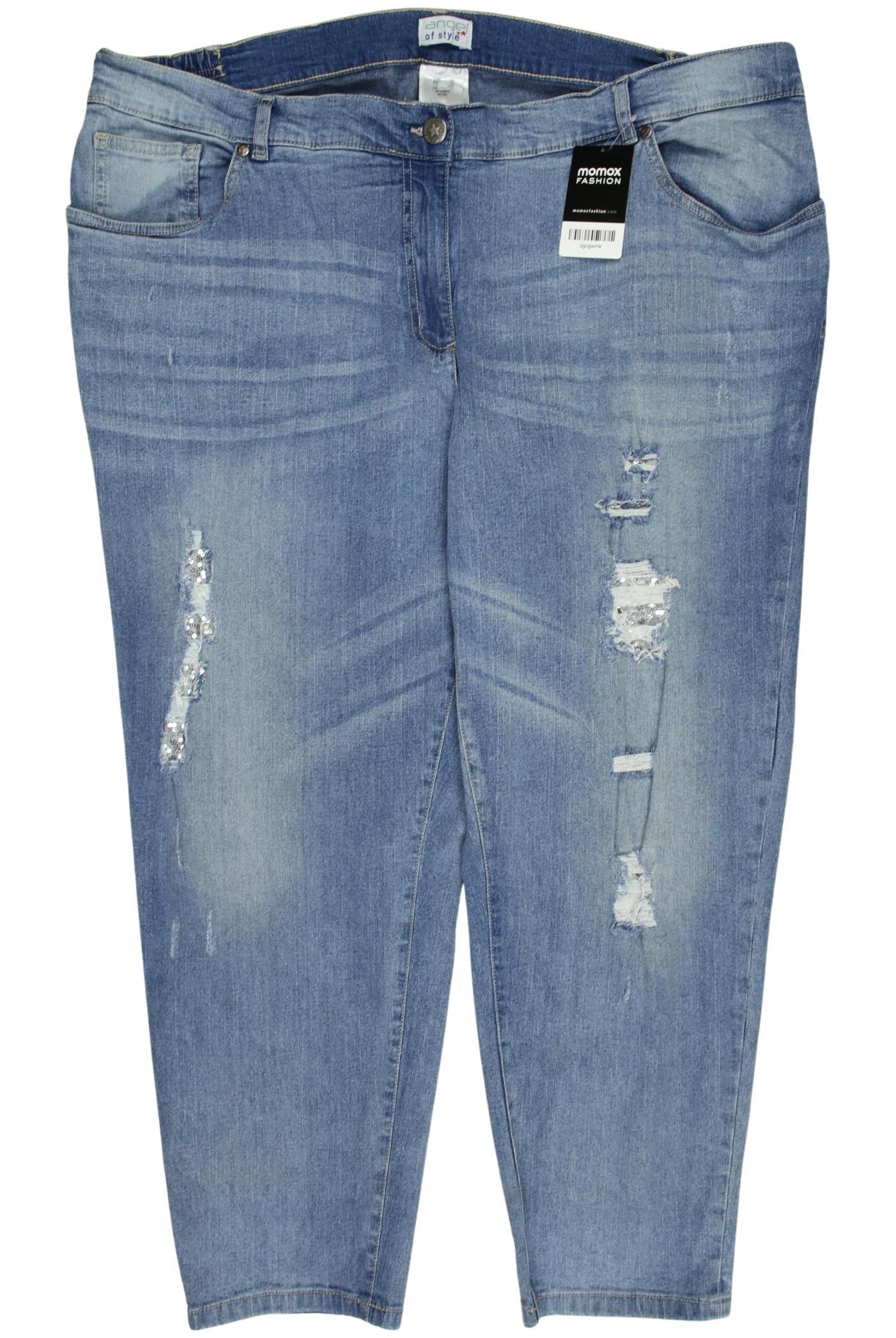 

Angel of Style Damen Jeans, hellblau, Gr. 54