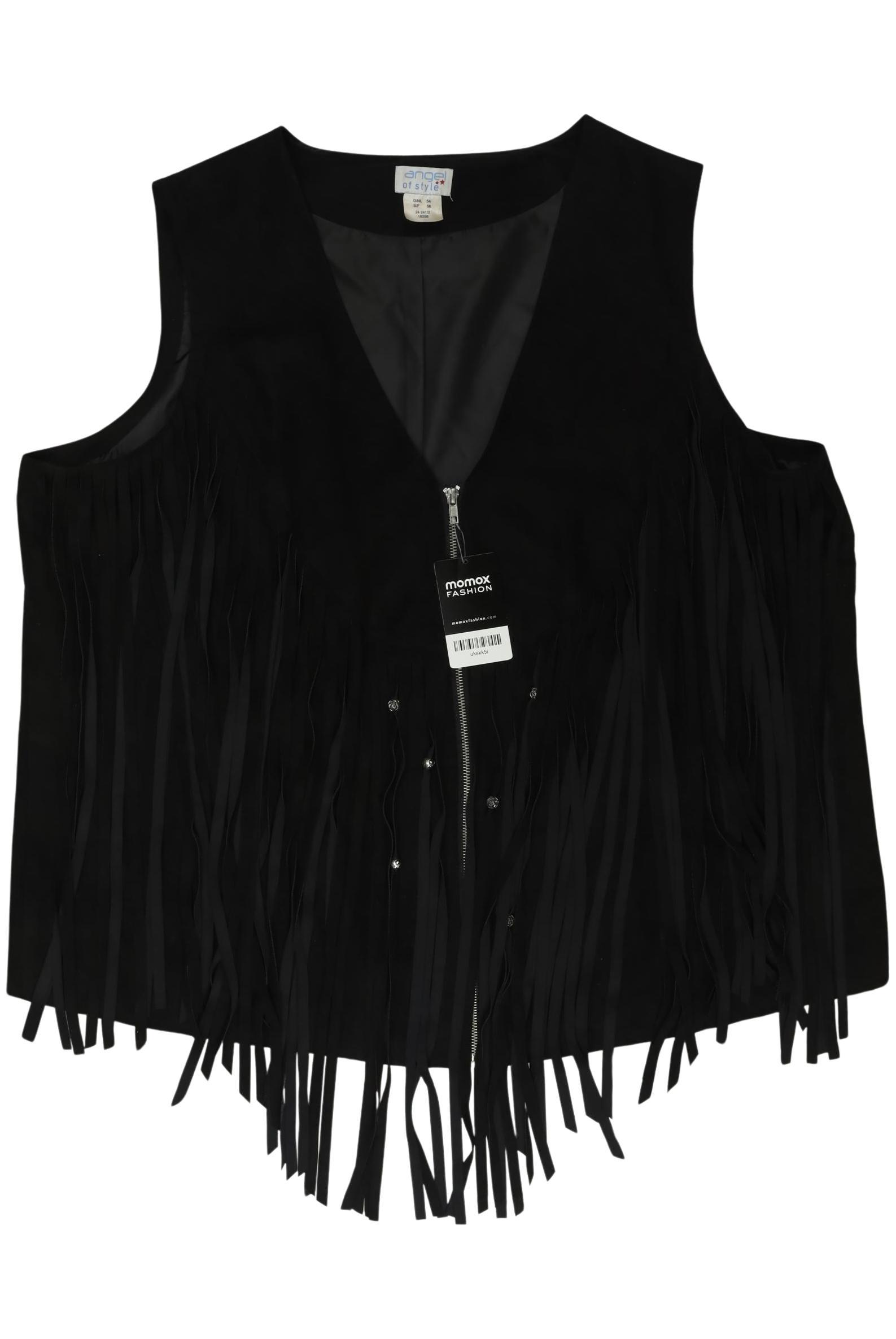 

Angel of Style Damen Weste, schwarz, Gr. 54