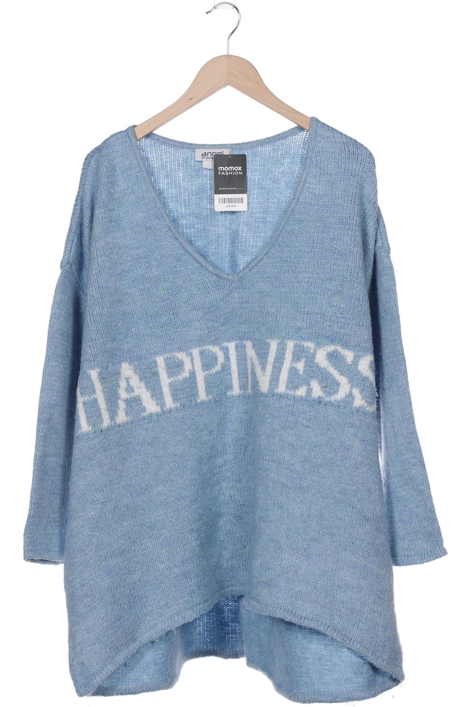 

Angel of Style Damen Pullover, blau, Gr. 48