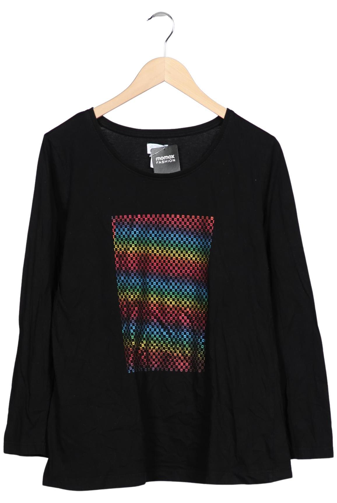 

Angel of Style Damen Langarmshirt, schwarz, Gr. 46