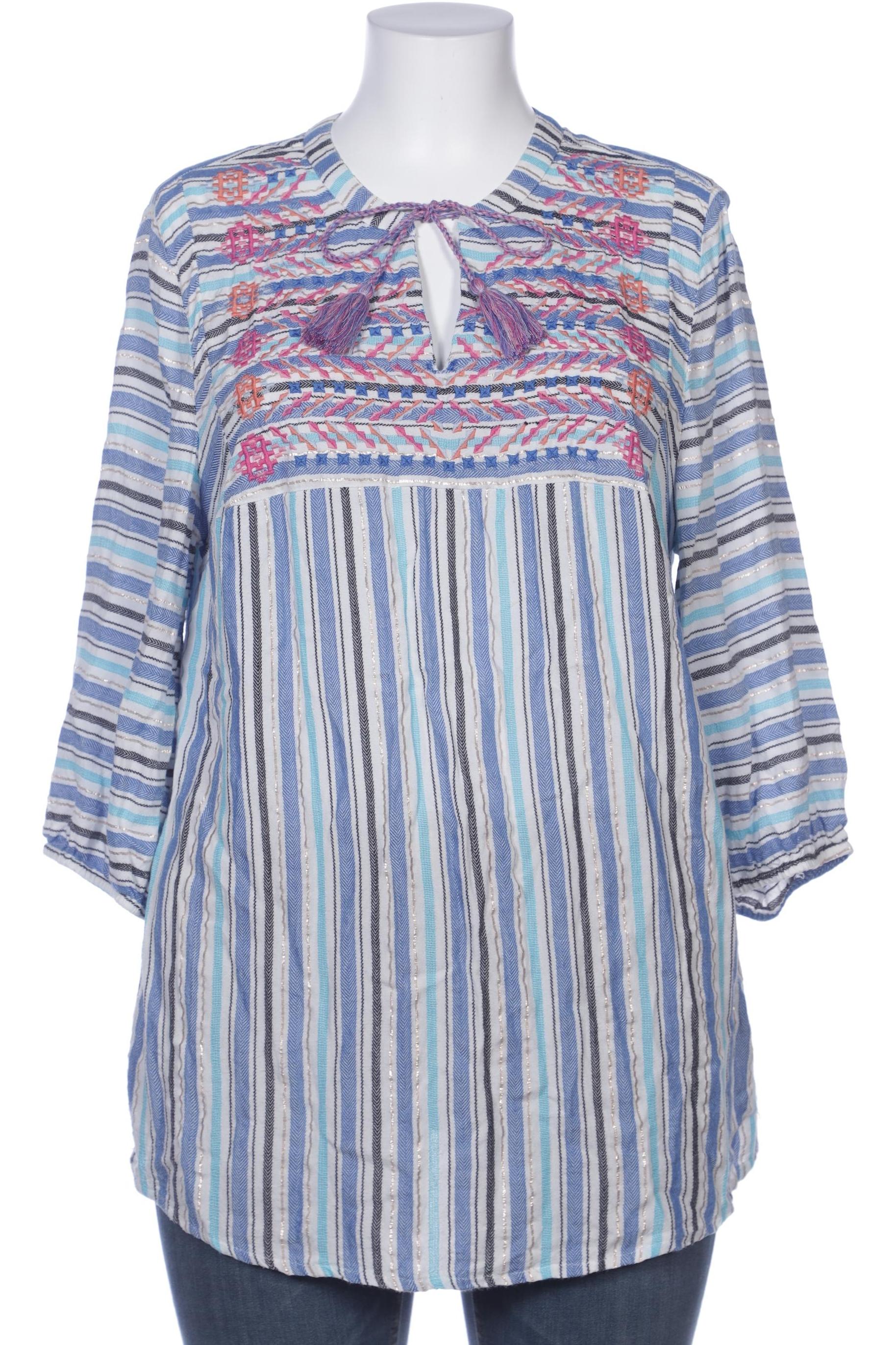 

Angel of Style Damen Bluse, blau, Gr. 48