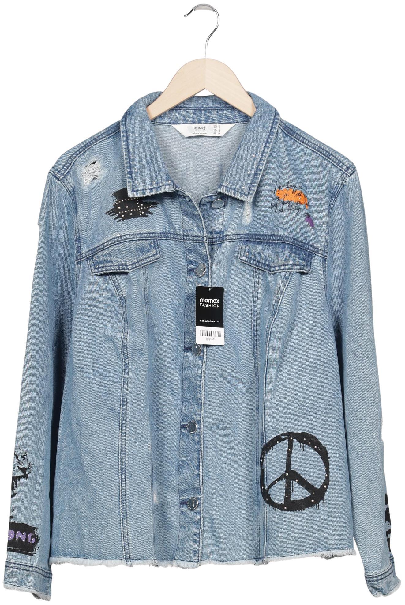 

Angel of Style Damen Jacke, hellblau, Gr. 50