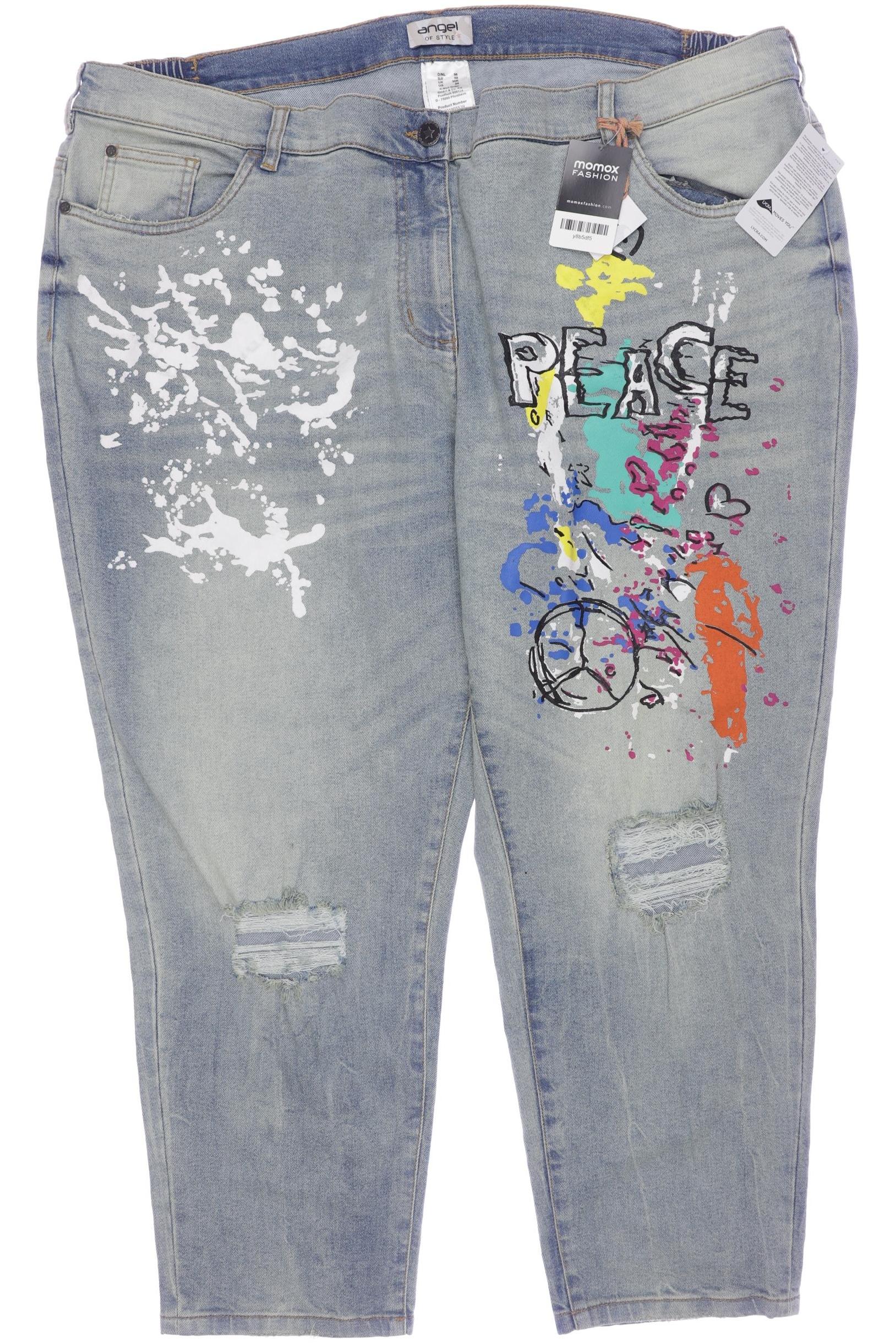 

Angel of Style Damen Jeans, blau, Gr. 56