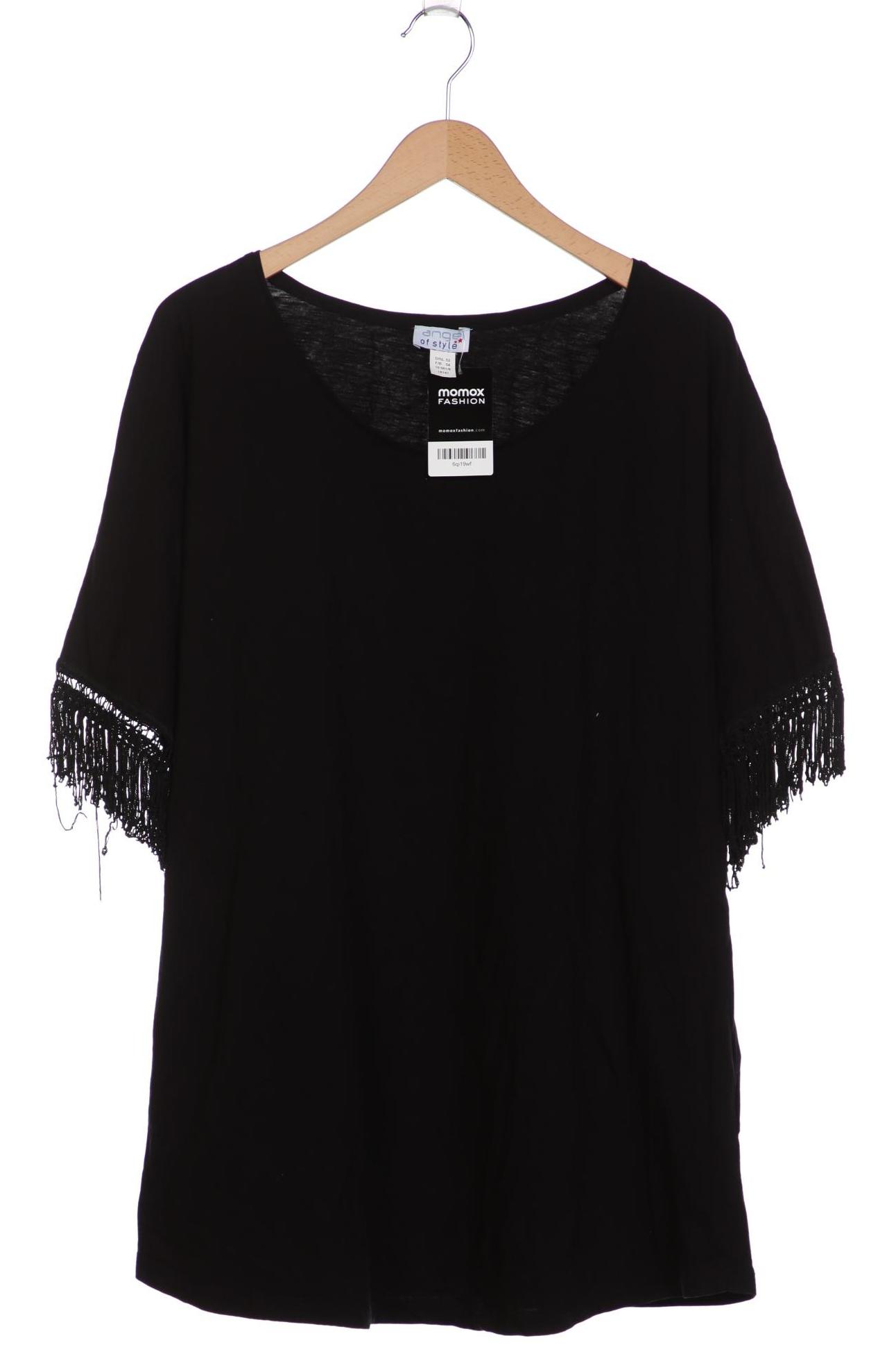 

Angel of Style Damen T-Shirt, schwarz, Gr. 52