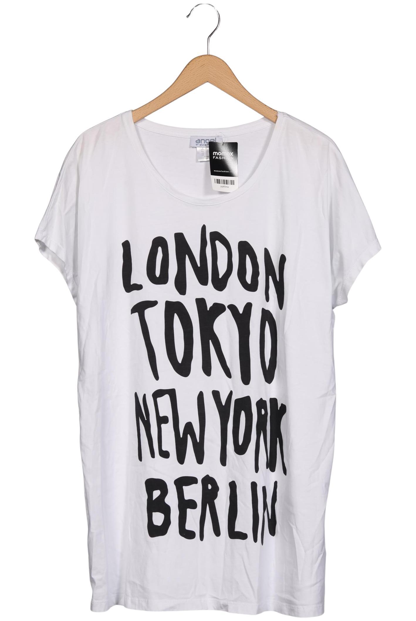 

Angel of Style Damen T-Shirt, weiß, Gr. 32