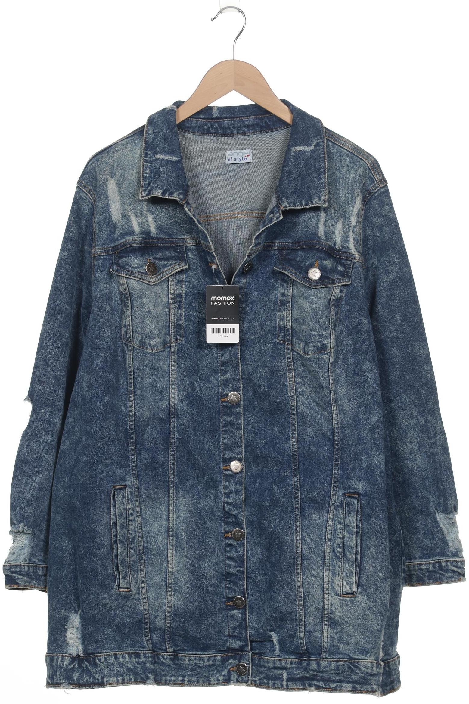 Thumbnail - Angel of Style Damen Jacke, blau, Gr. 52