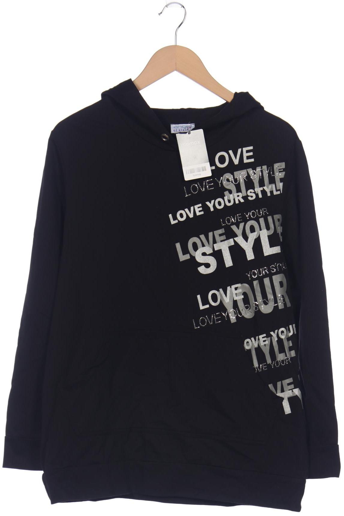 

Angel of Style Damen Kapuzenpullover, schwarz, Gr. 42