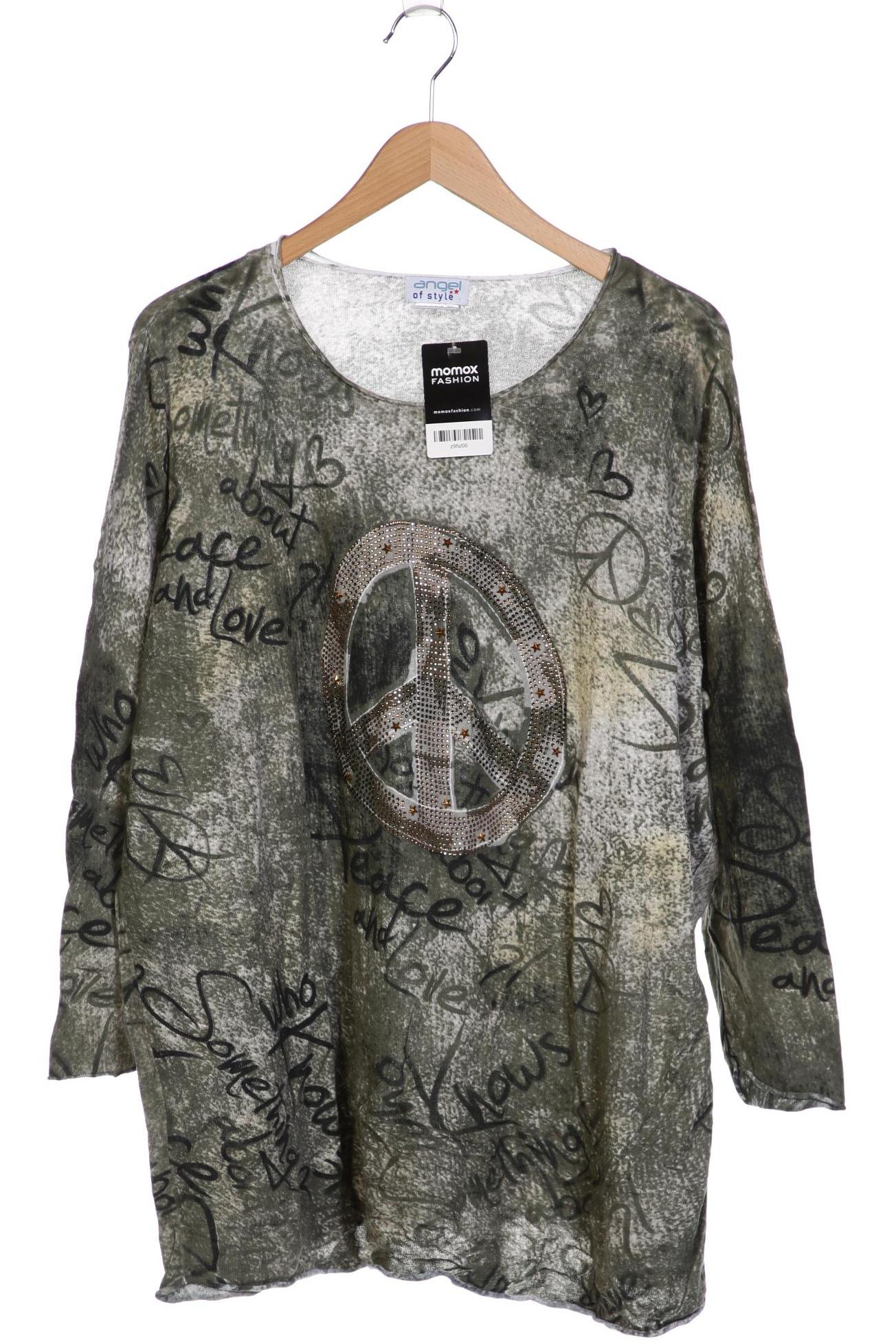 

Angel of Style Damen Pullover, grün, Gr. 50