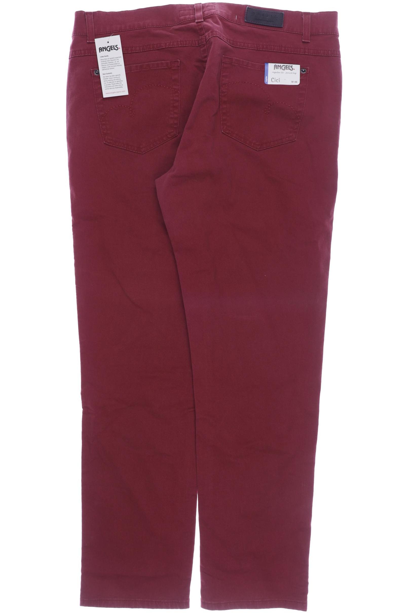 

ANGELS Damen Jeans, bordeaux