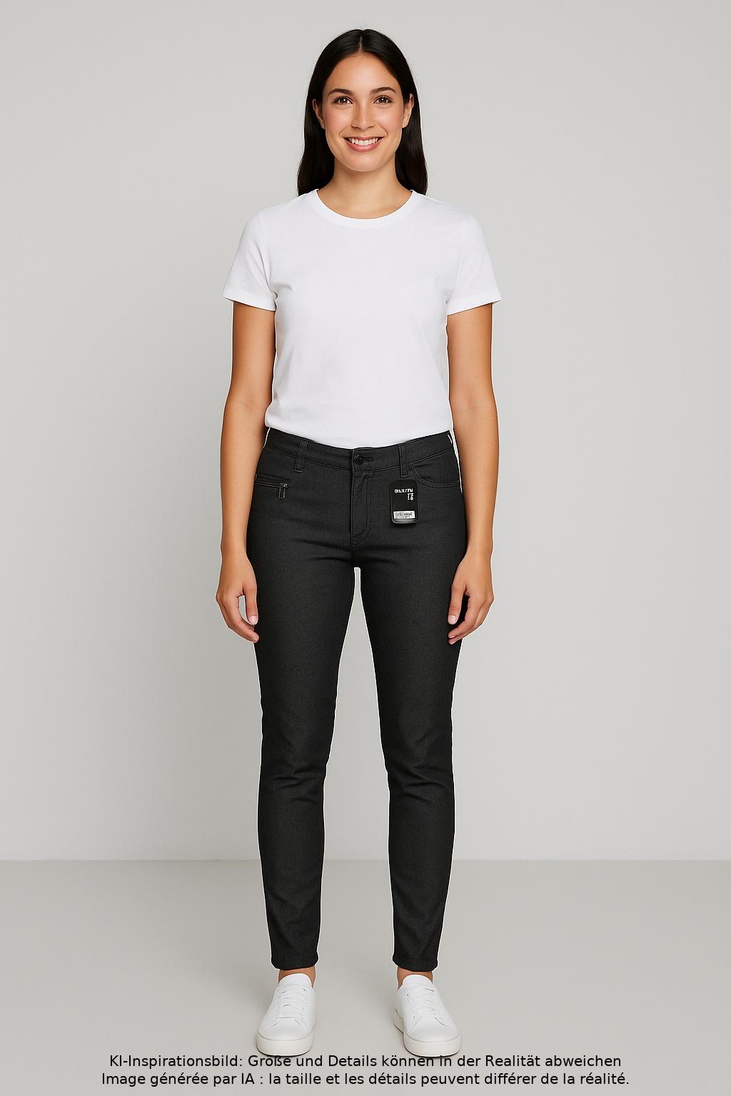 

Angels Damen Jeans, schwarz, Gr. 40