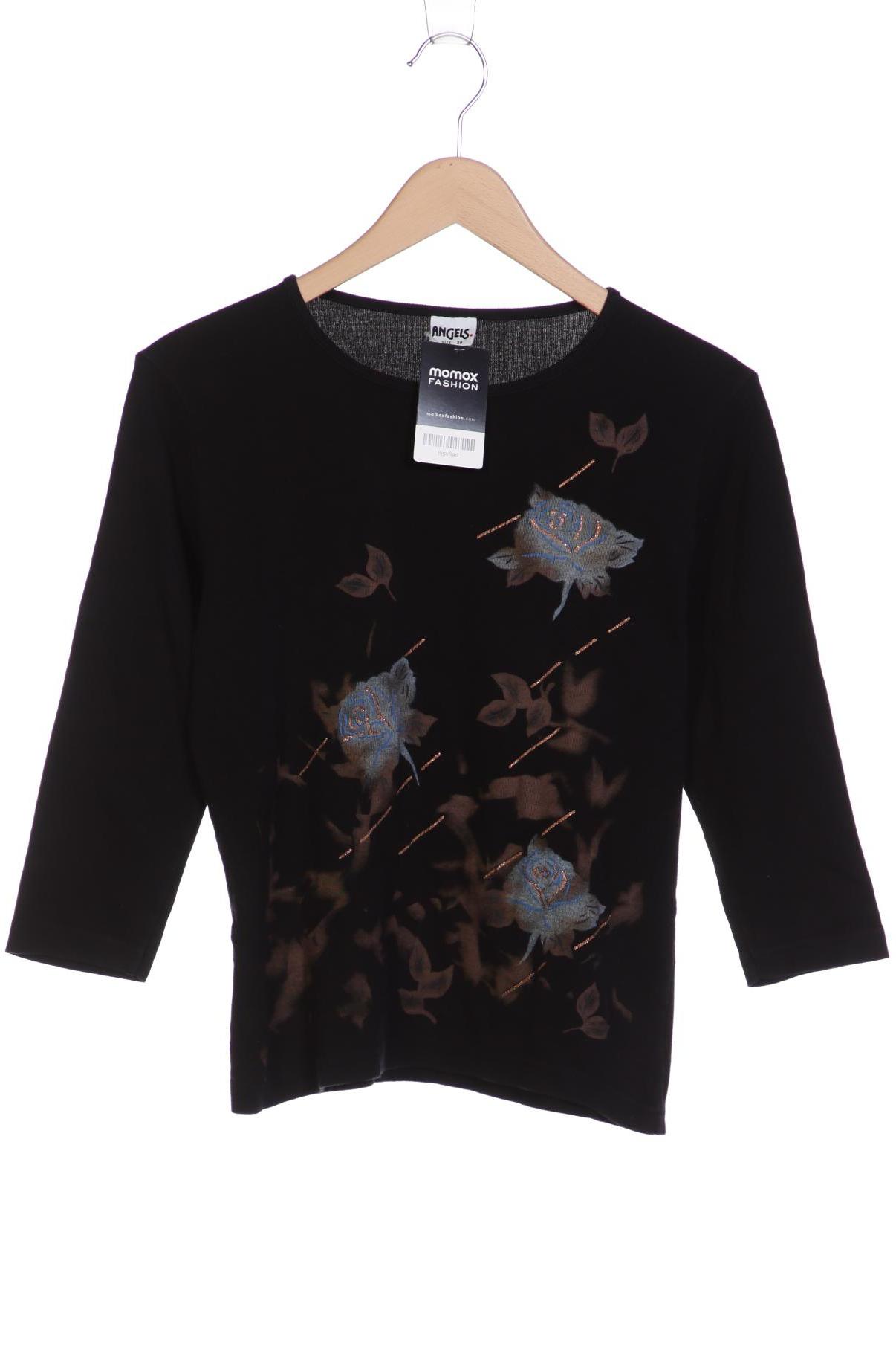 

ANGELS Damen Langarmshirt, schwarz