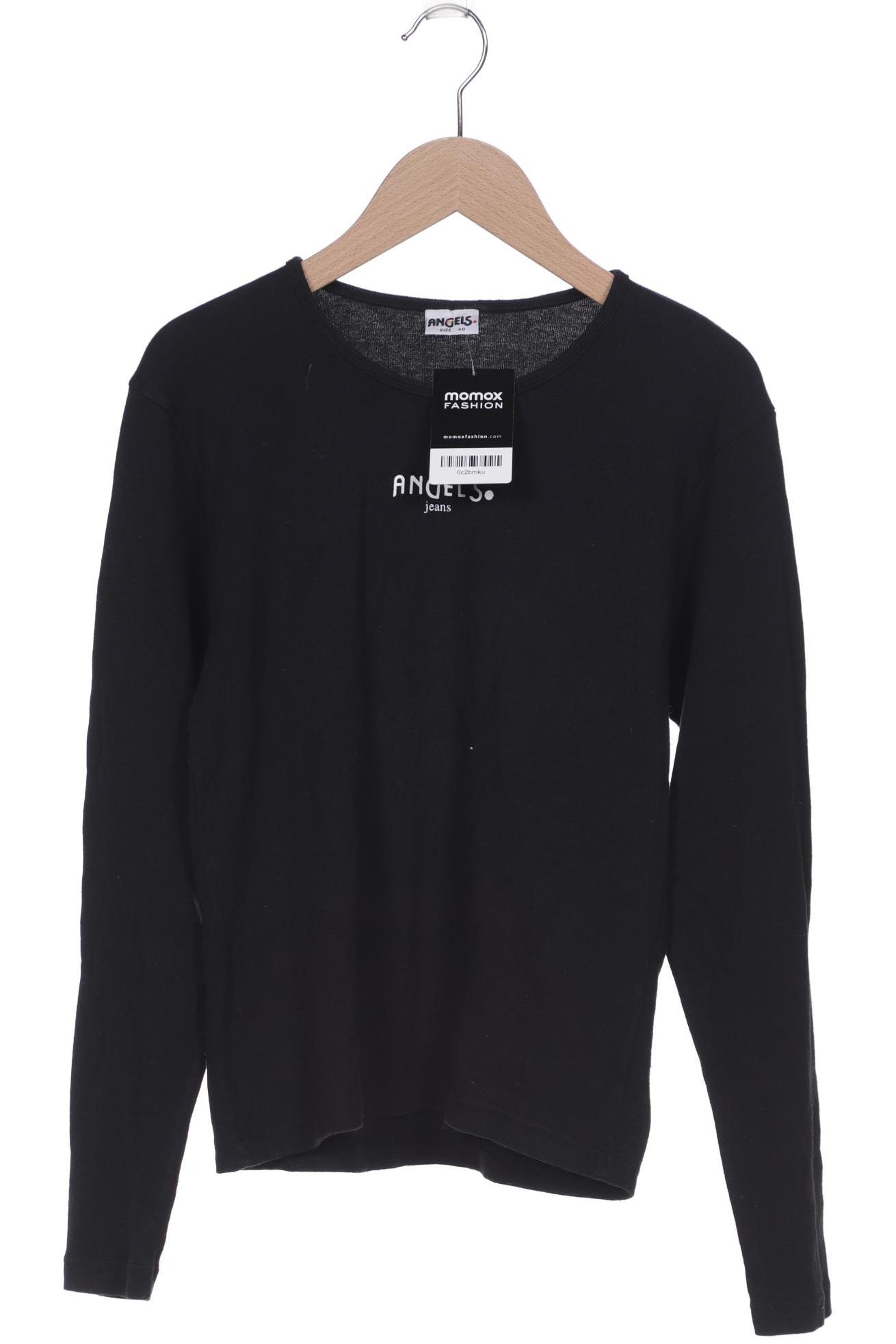 

ANGELS Damen Langarmshirt, schwarz