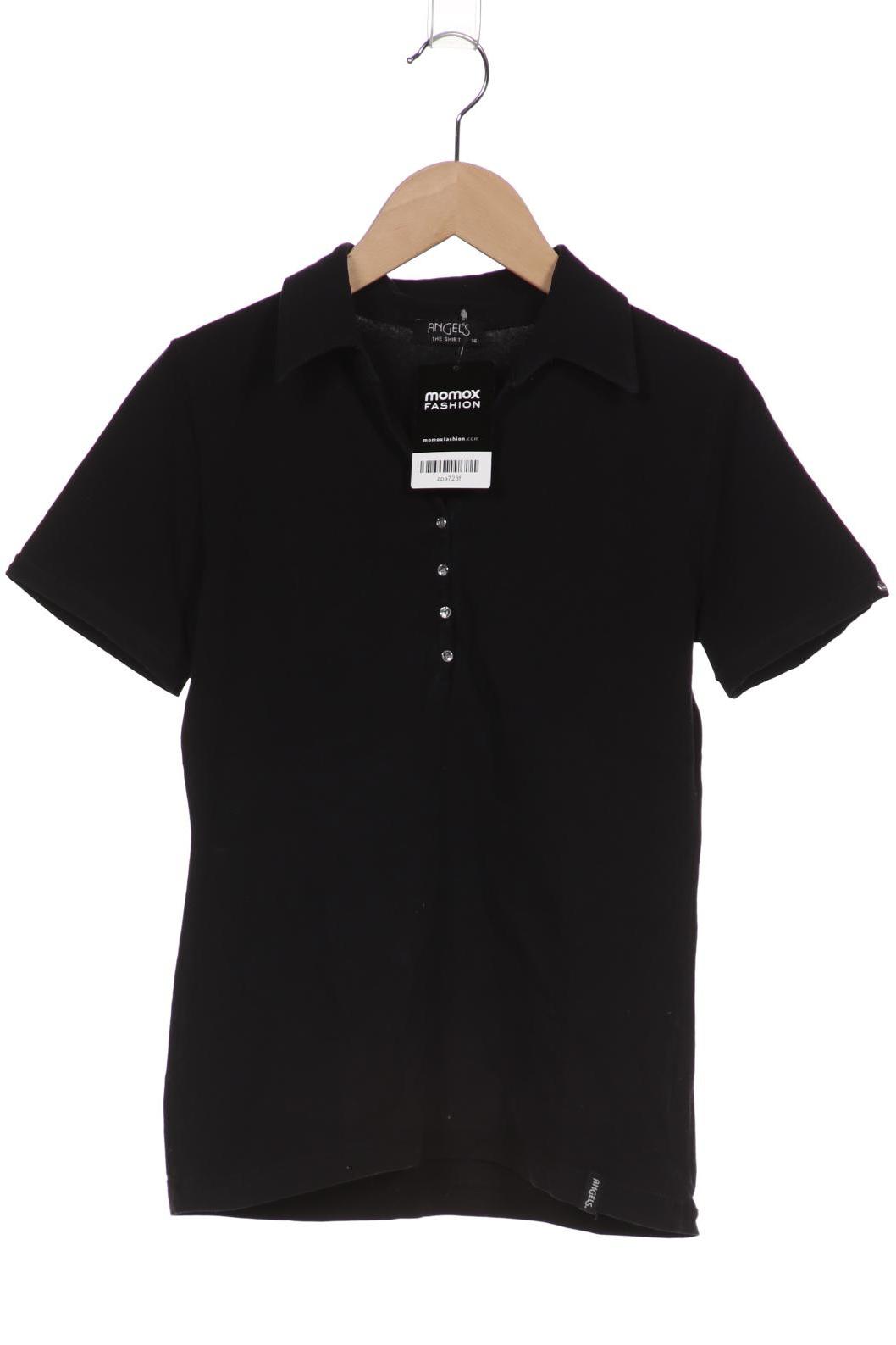 

ANGELS Damen Poloshirt, schwarz