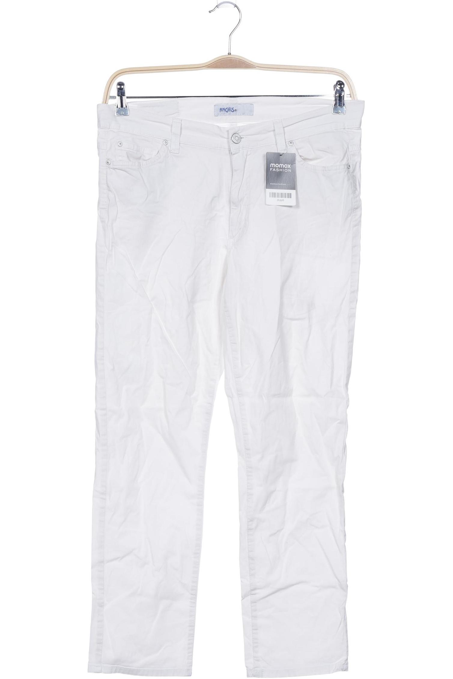 

ANGELS Damen Stoffhose, weiß