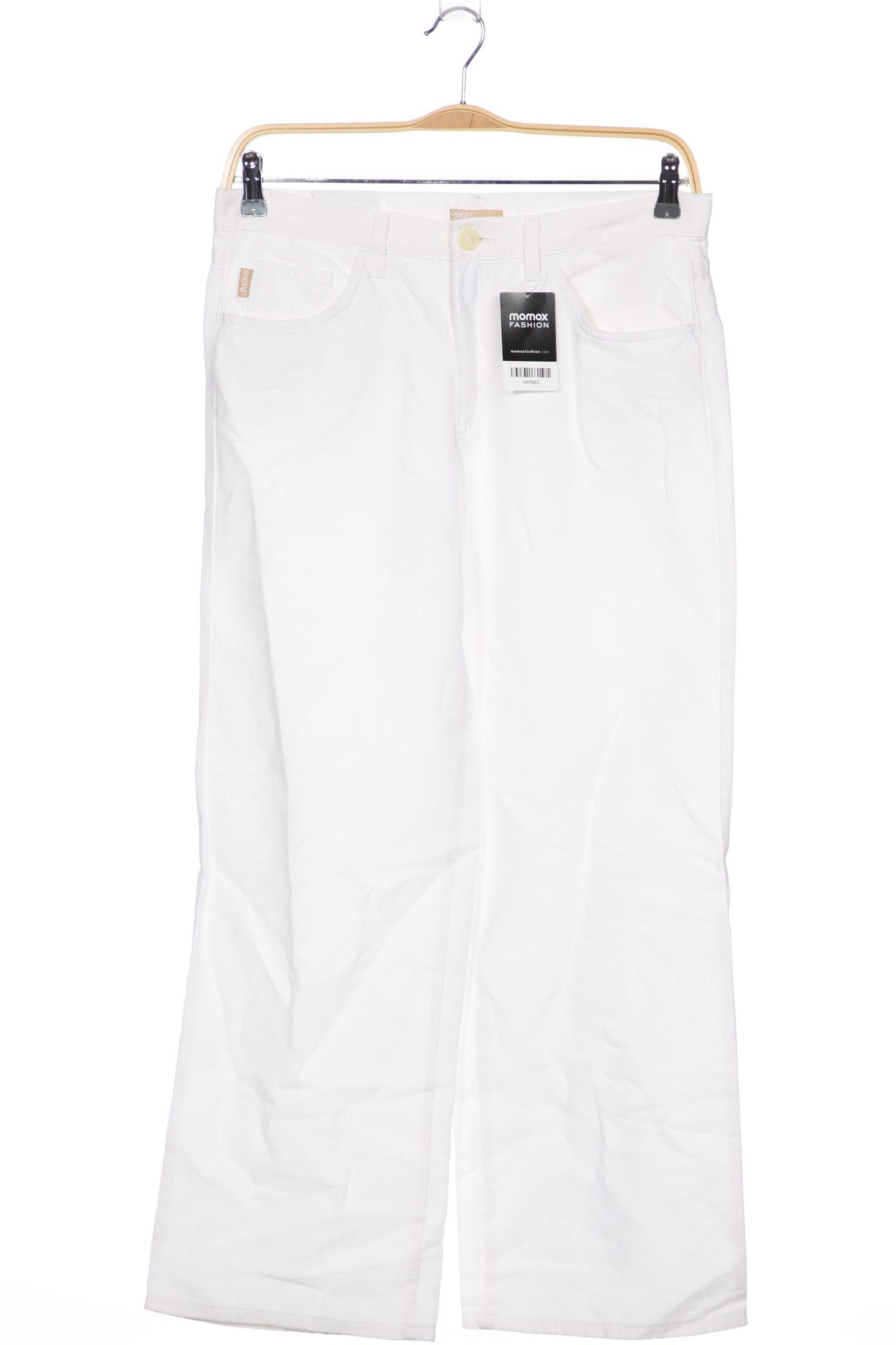 

ANGELS Damen Stoffhose, weiß