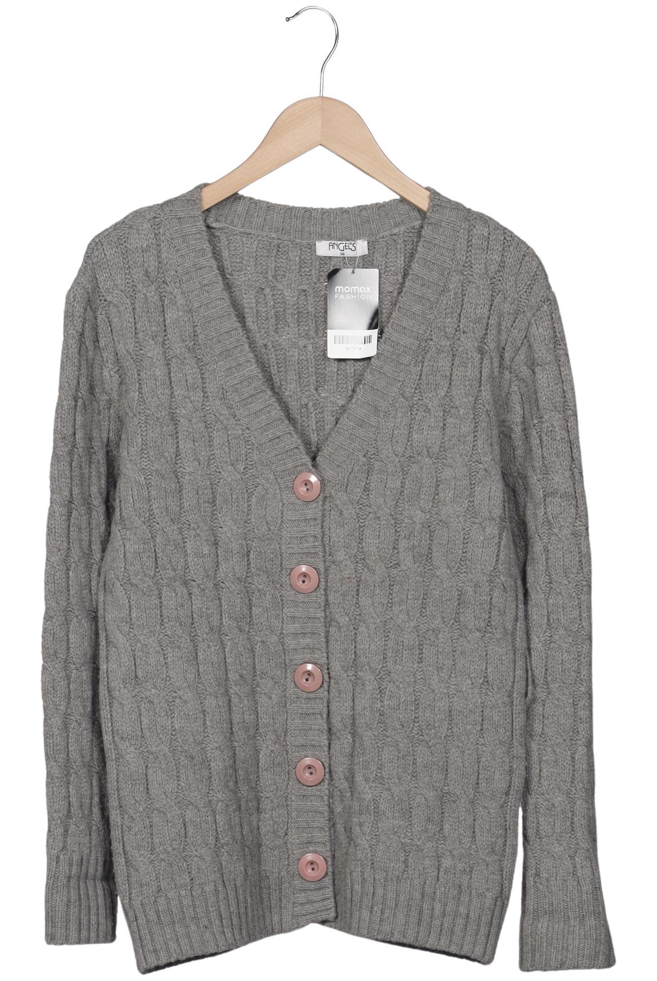 

Angels Damen Strickjacke, grau, Gr. 38