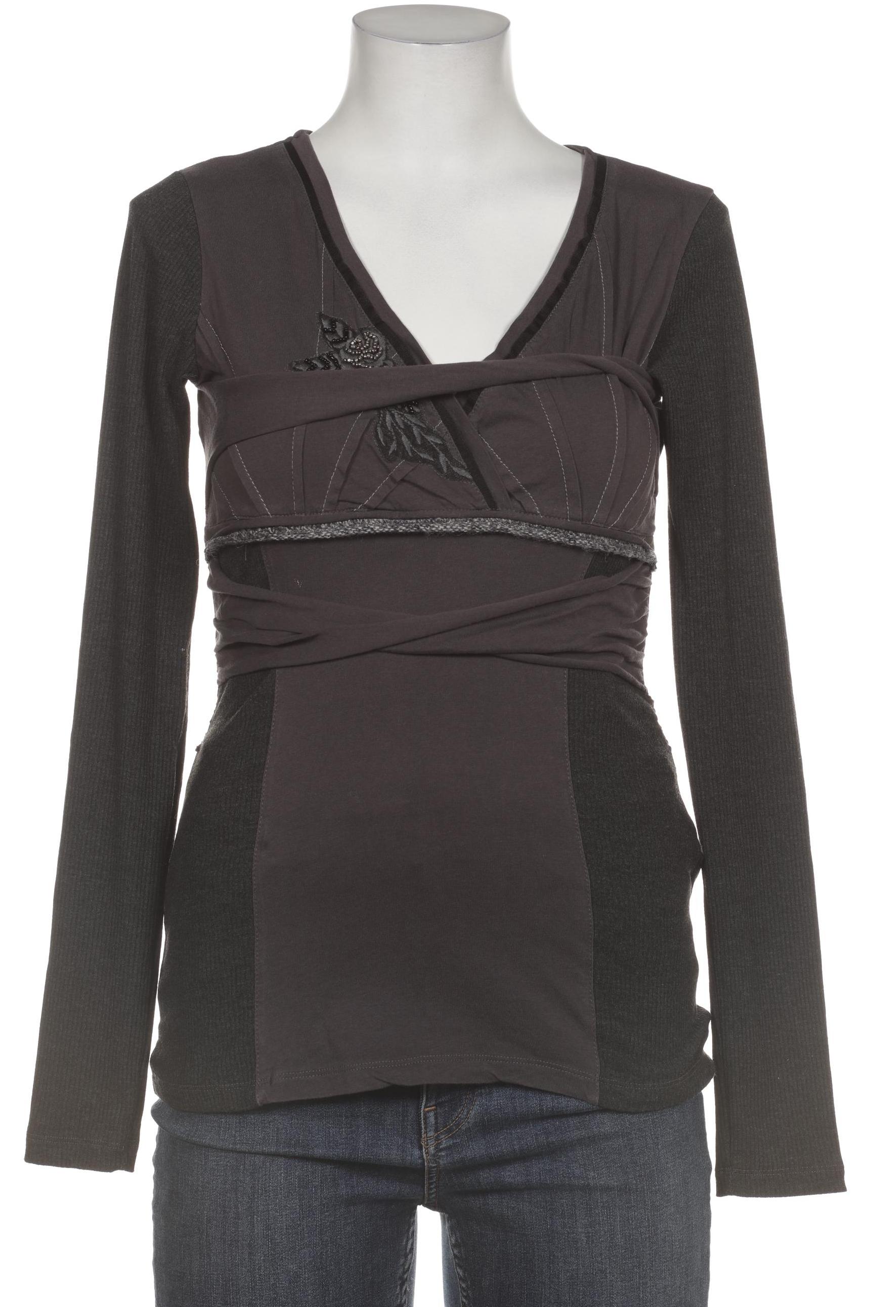 

Angels Never Die Damen Langarmshirt, grau, Gr. 38