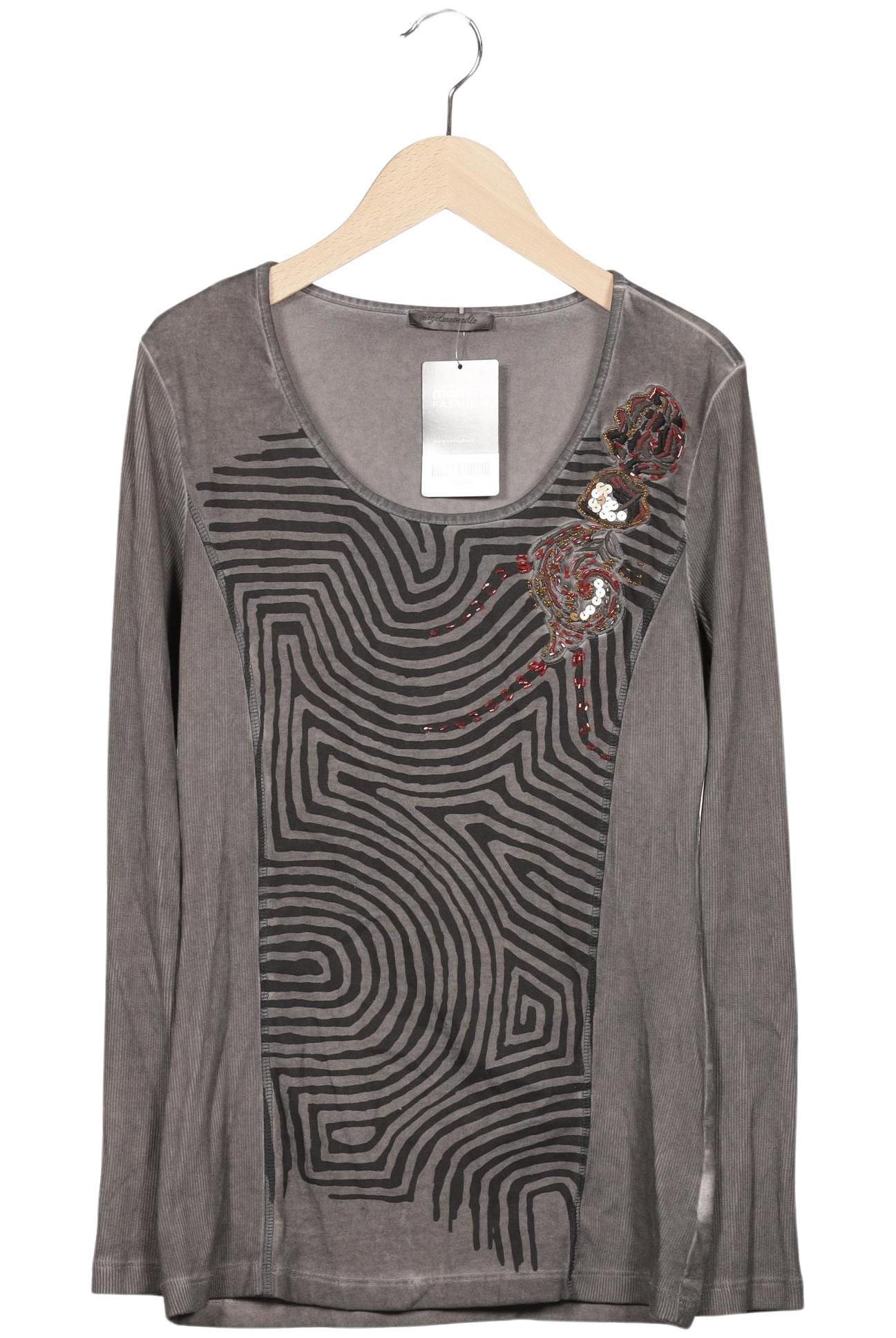 

Angels Never Die Damen Langarmshirt, grau, Gr. 34