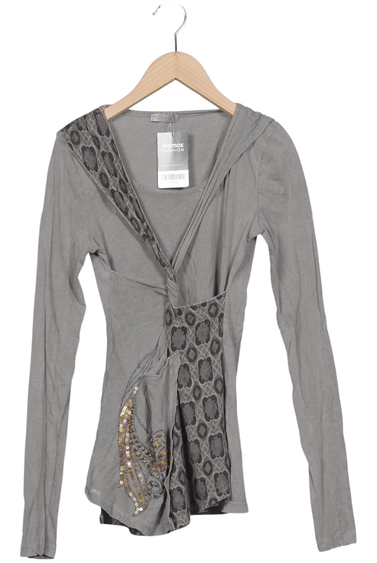 

Angels Never Die Damen Langarmshirt, grau, Gr. 34