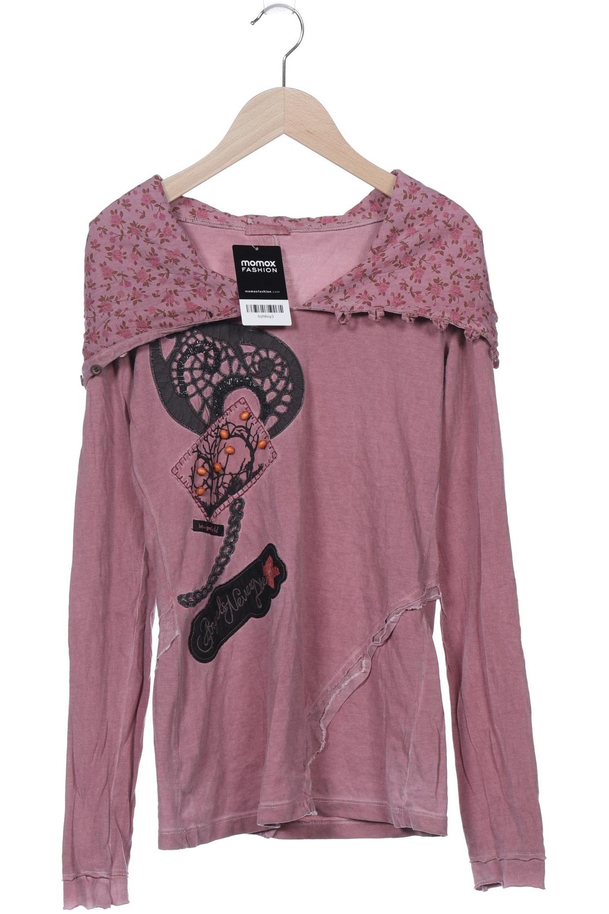

Angels Never Die Damen Langarmshirt, pink, Gr. 36