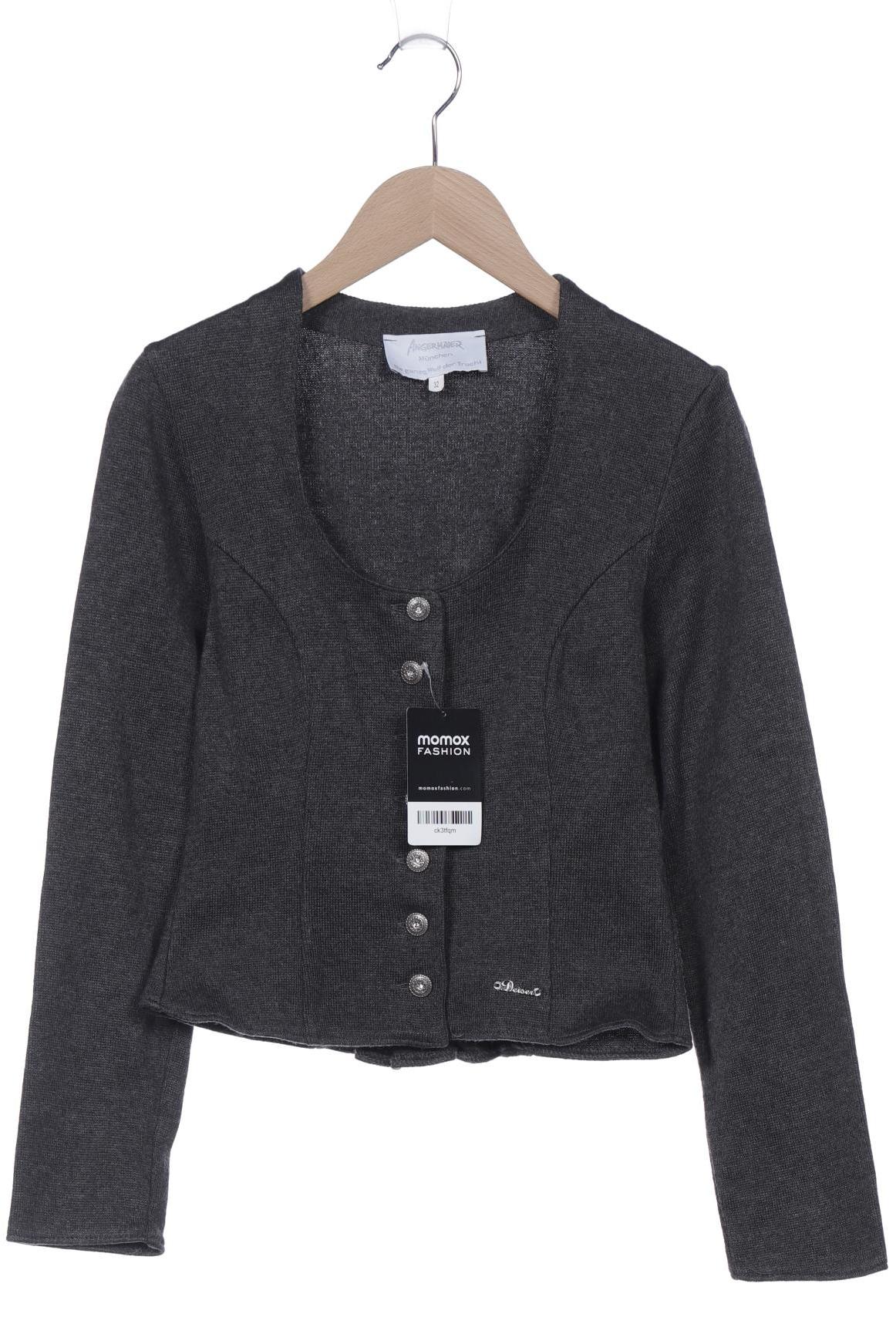

Angermaier Damen Strickjacke, grau, Gr. 32