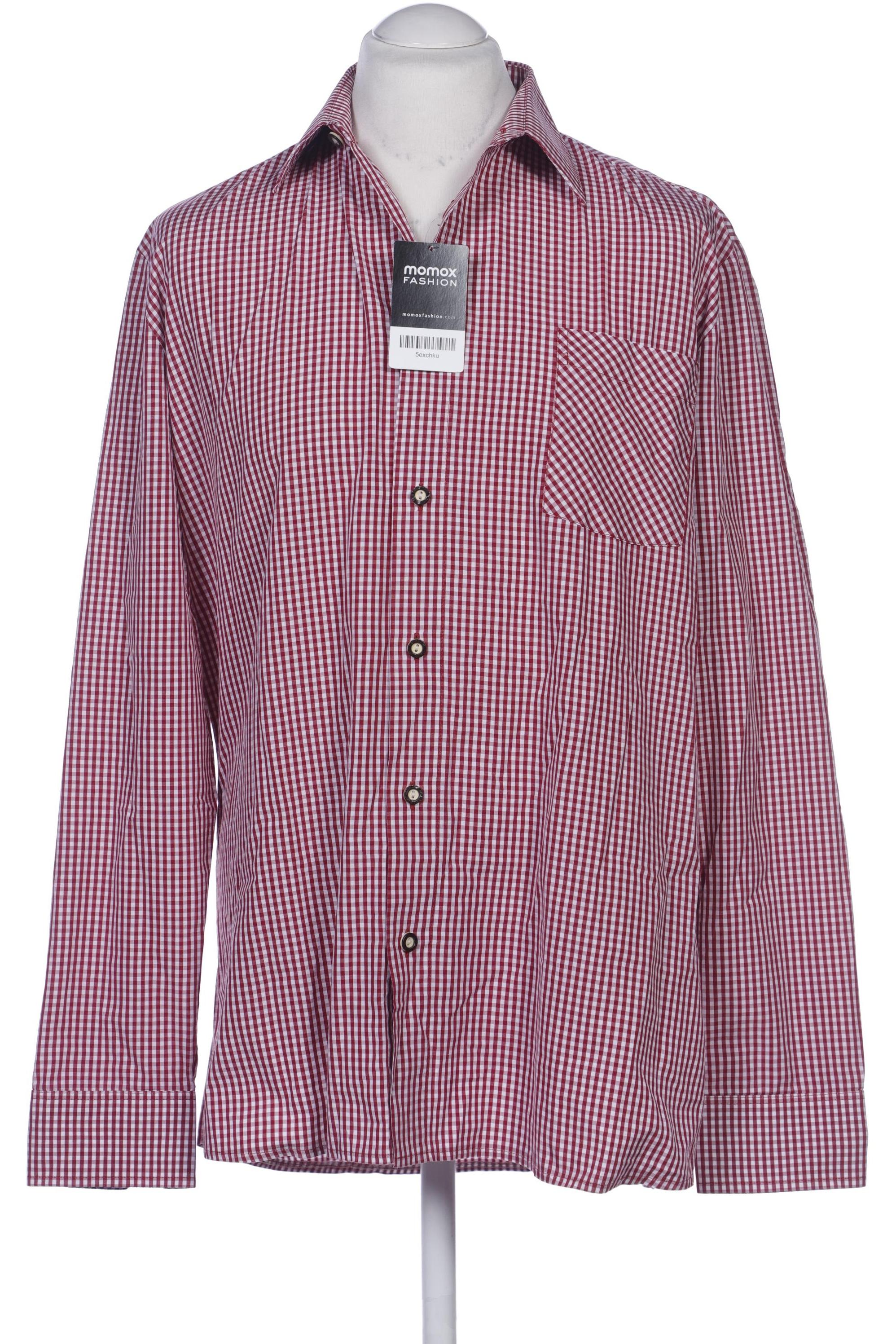 Thumbnail - Angermaier Herren Hemd, bordeaux, Gr. 52