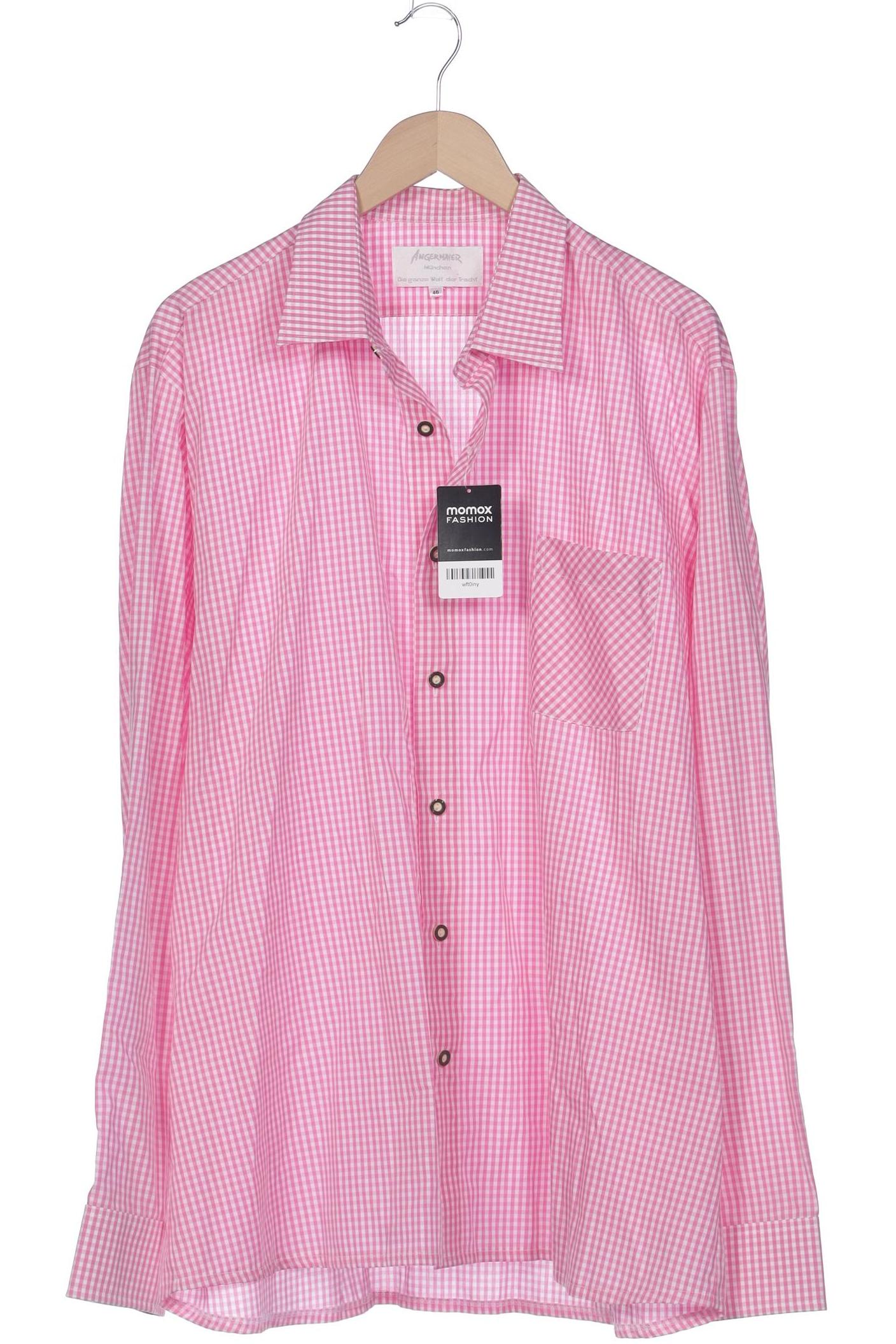 

Angermaier Herren Hemd, pink, Gr. 56