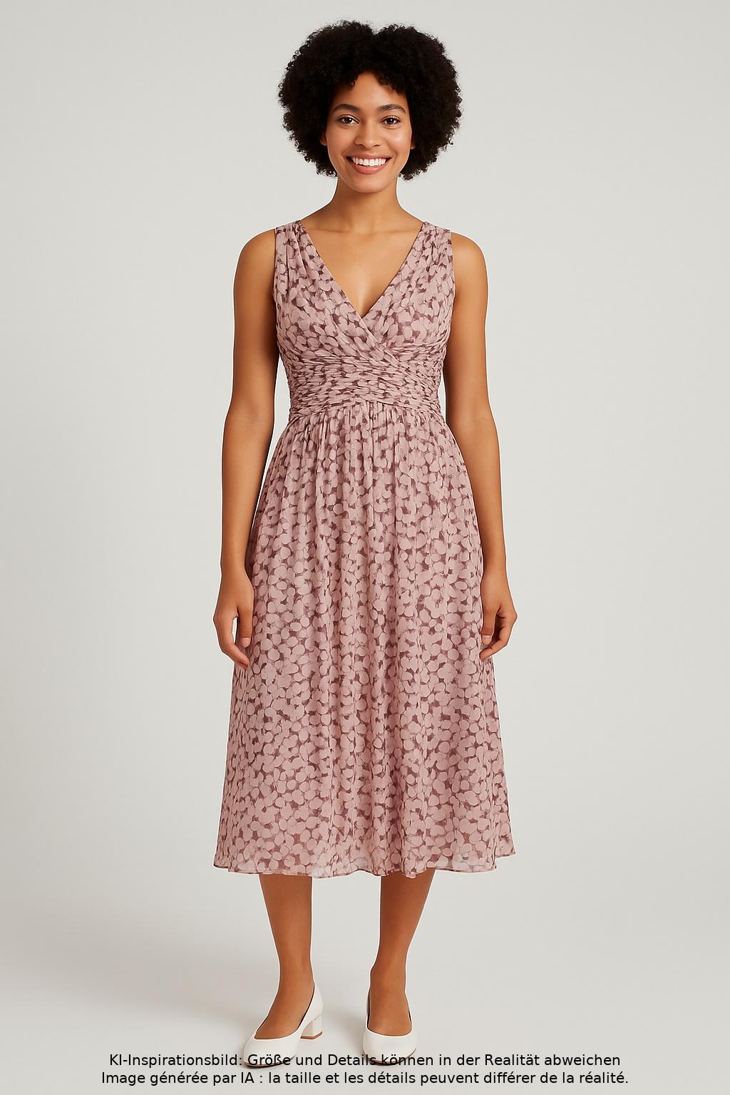 

Angie Miller Damen Kleid, pink, Gr. 40